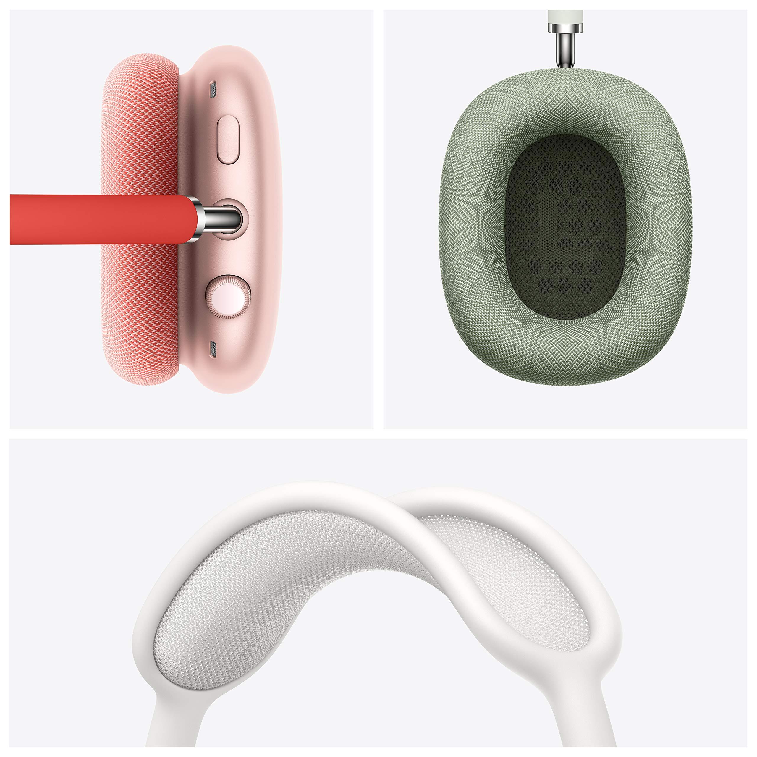 Apple AirPods Max Wireless Over-Ear Headphones, Active Noise Cancelling, Transparency Mode, Personalized Spatial Audio, Dolby Atmos, Bluetooth Headphones for iPhone – Silver - Image 5