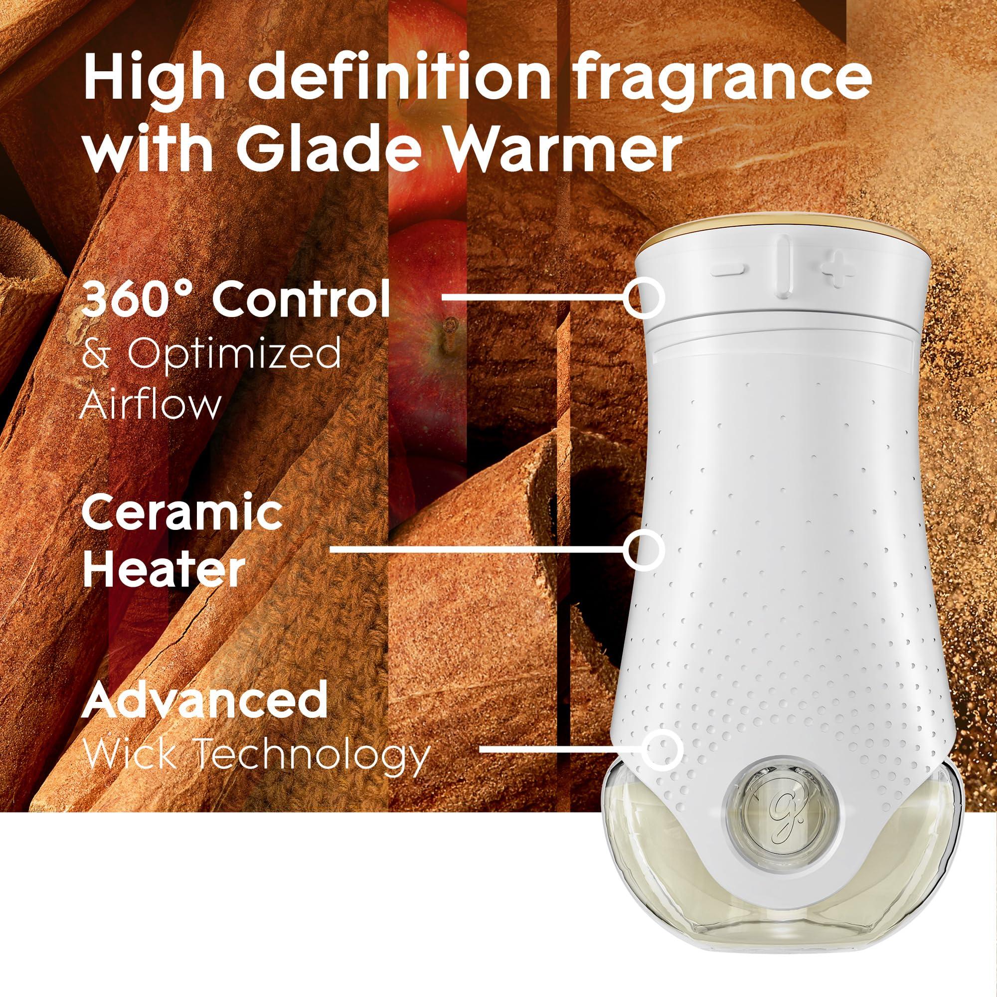 Glade PlugIns Refills Air Freshener, Scented and Essential Oils for Home and Bathroom, Apple Cinnamon, 3.35 Fl Oz, 5 Count - Image 5