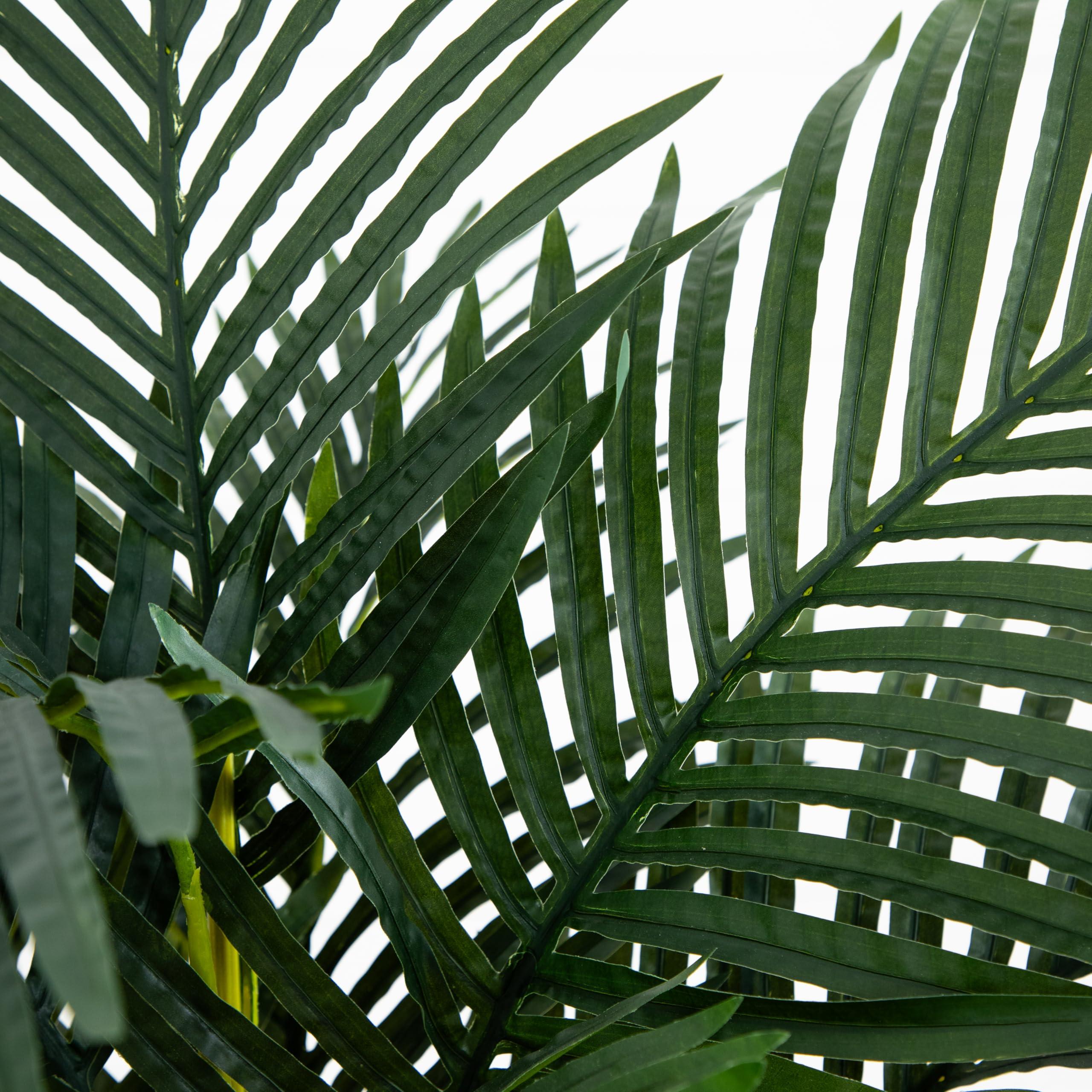 Nearly Natural 4ft Golden Cane Palm Artificial Tree - Image 7