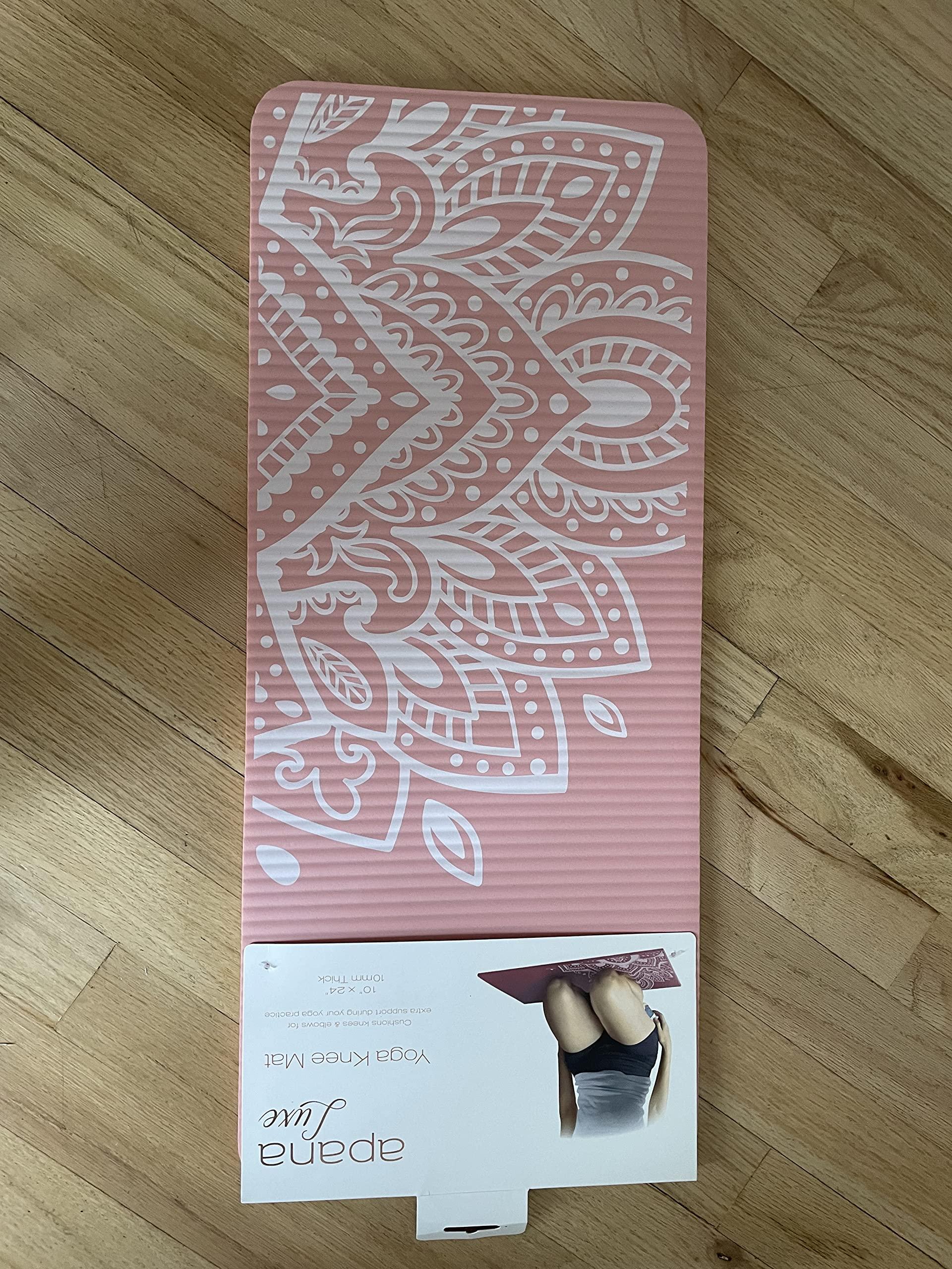 Yoga Knee Mat (Light Pink)