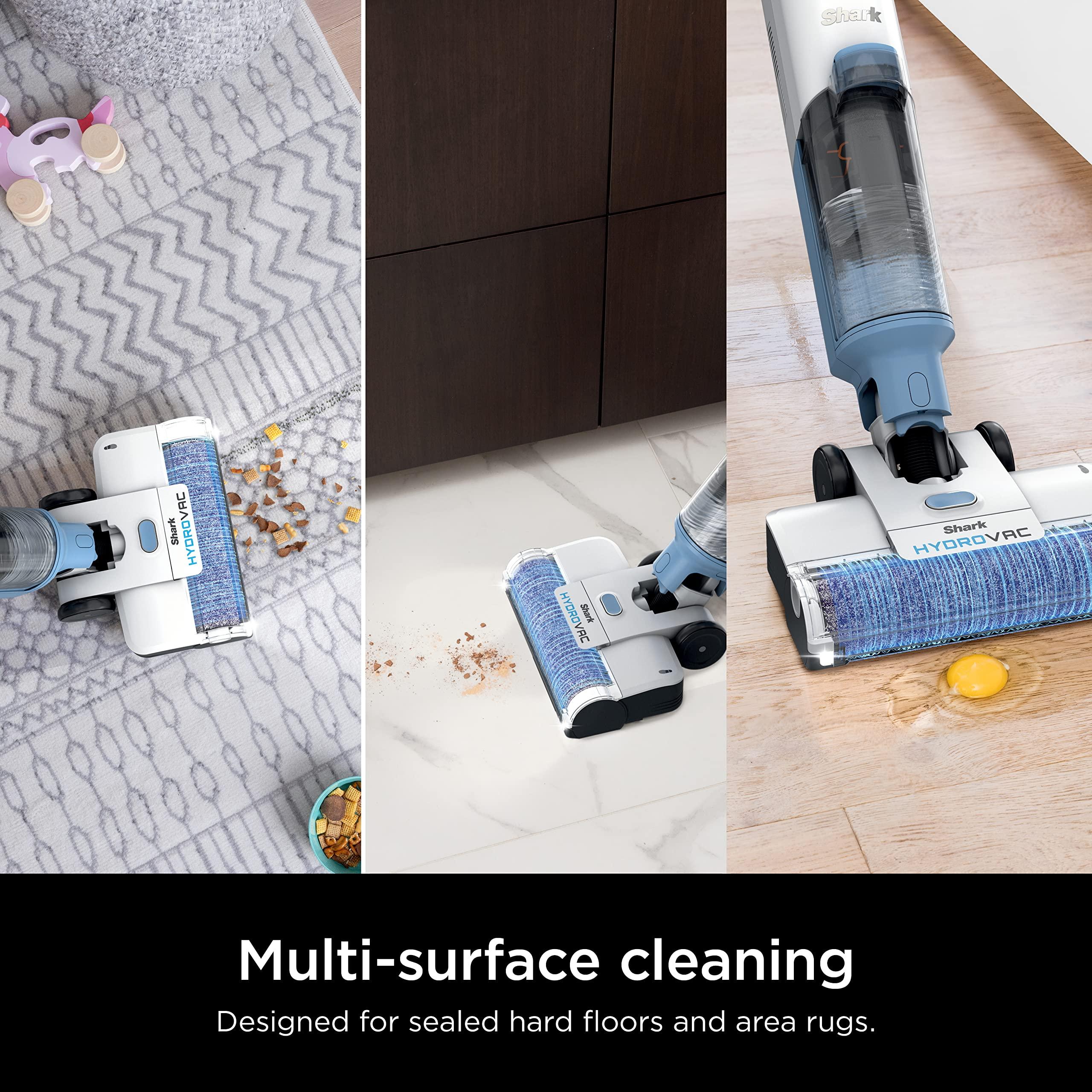 Shark HydroVac Antimicrobial Brushroll* & 2-Pack Filter Bundle, Compatible with All Hydrovac 3-in-1 Multi-Surface Cleaners for All Sealed Hard Floors and Area Rugs, Purple/White, WDB1F2 - Image 3