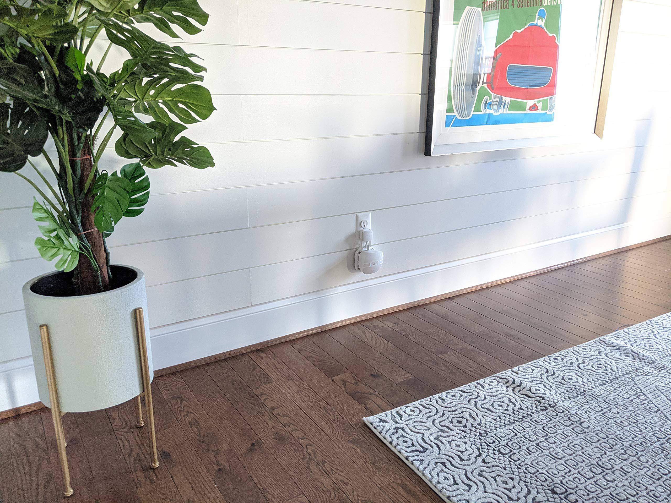 The Eero Genie for eero 6, 6+, and Mesh Wi-Fi: Wall Mount Outlet Holder Stand | Lowest Profile | Open Access | Multiple Install Options | Horizontal Outlets | Design Winner! (1-Pack) - Image 8