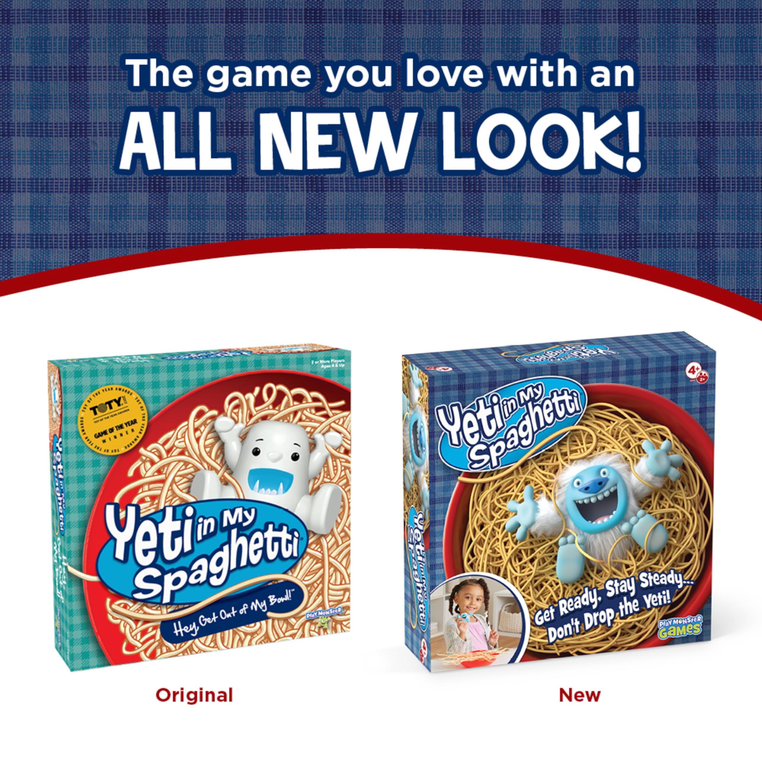 Yeti in My Spaghetti Board Game – Kids Games, Family Game, Multi-Player, Board Games for Family Night, Preschool Toys, Hand-Eye-Coordination Game, Don’t Drop Yeti, Ages 4+ - Image 8
