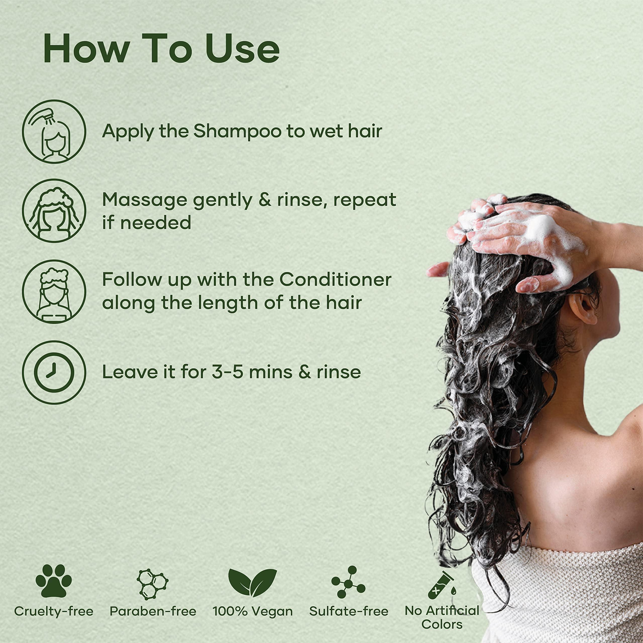 BOTANIC HEARTH Peppermint Oil Shampoo and Conditioner Set - Hair Blooming Formula with Keratin - Fights Hair Loss & Thinning, Promotes Hair Growth-Sulfate Free for Men and Women - 16 fl oz x 2 - Image 4