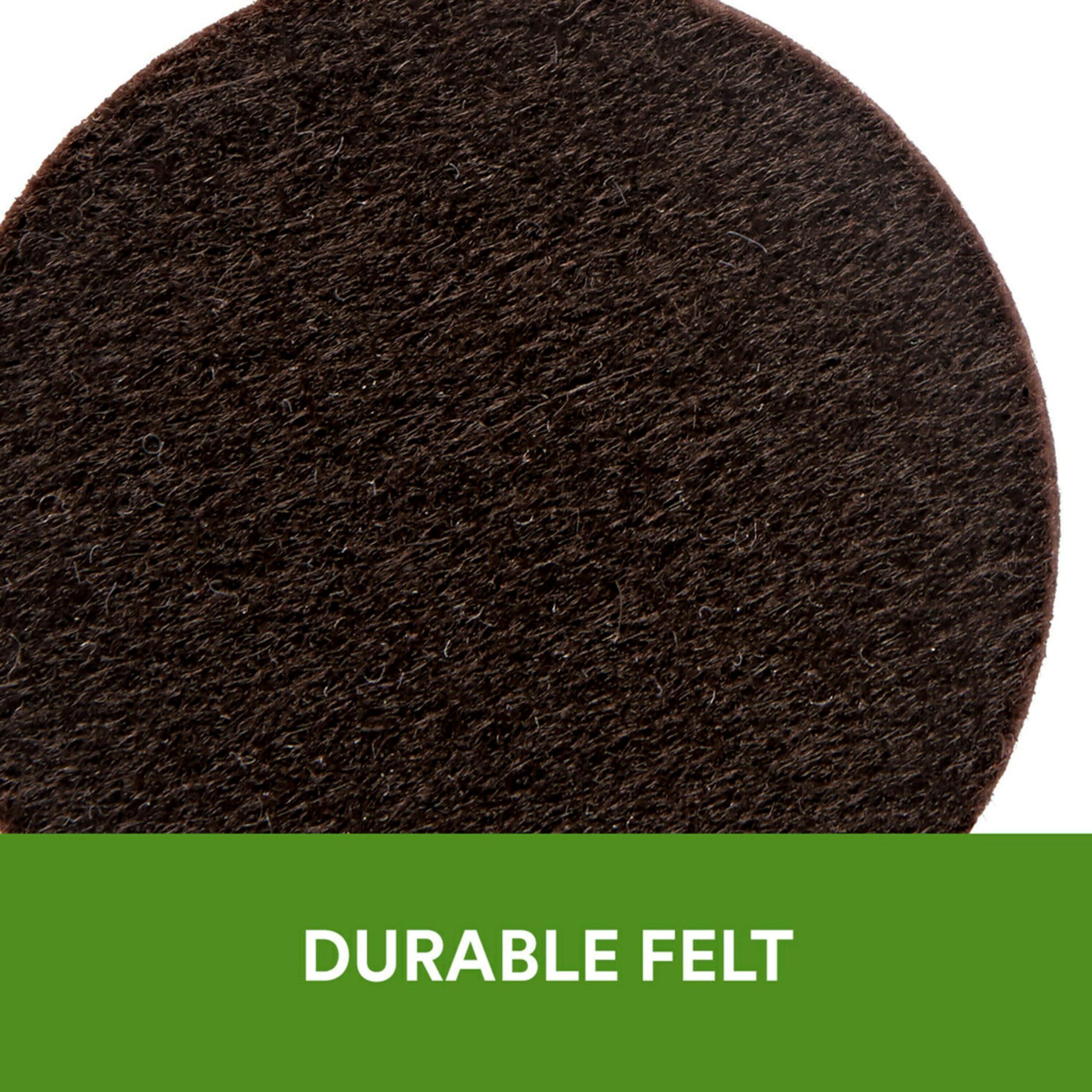 Scotch Felt Pads 162 PCS Brown, Felt Furniture Pads for Protecting Hardwood Floors, Round, Assorted Sizes Value Pack, Self-Stick design, Protecting from nicks, dents and scratches (SP847-NA) - Image 5