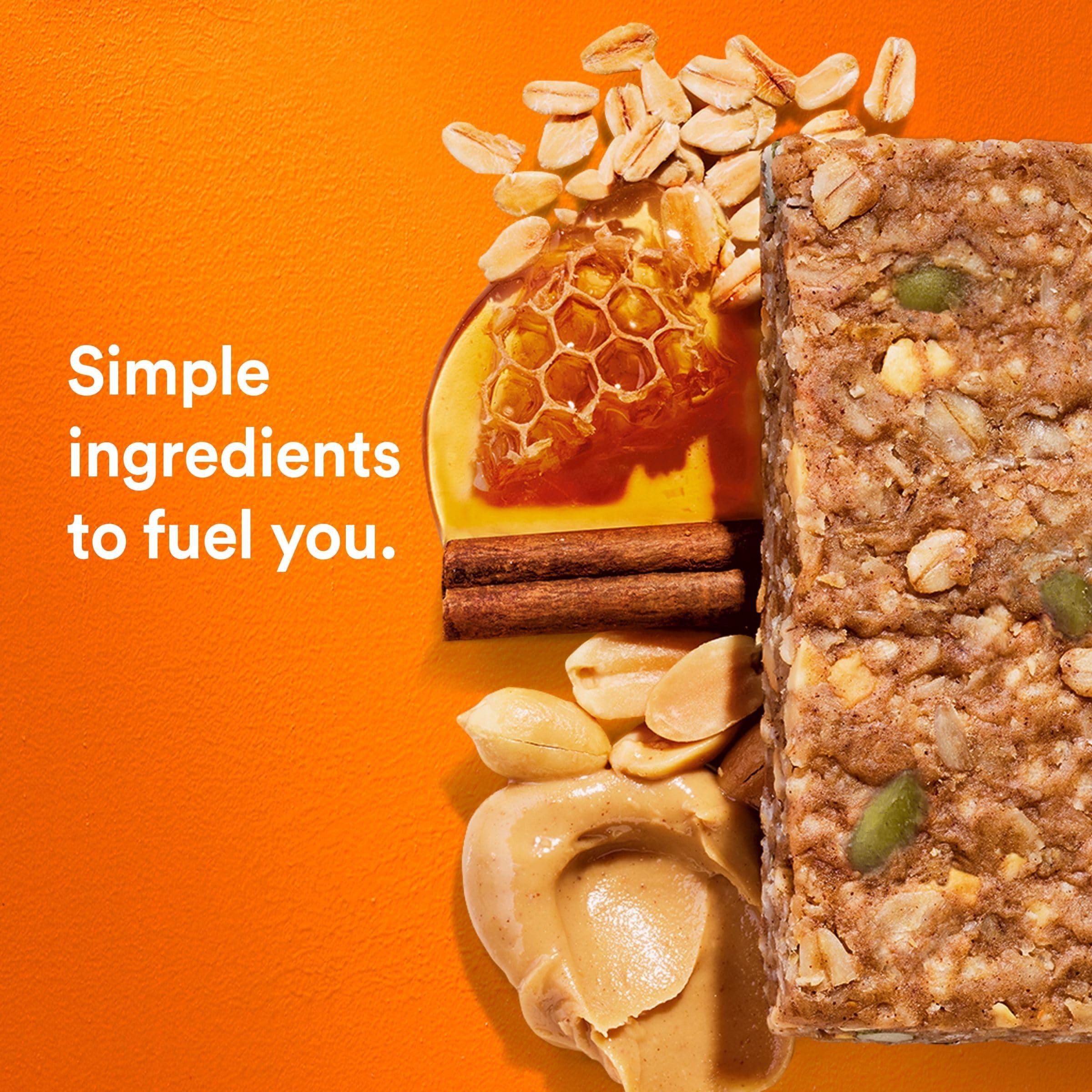 RXBAR Nut Butter and Oat Protein Bars, Protein Snacks, Snack Bars, Honey Cinnamon Peanut Butter, 23.2oz Box (12 Bars) - Image 5