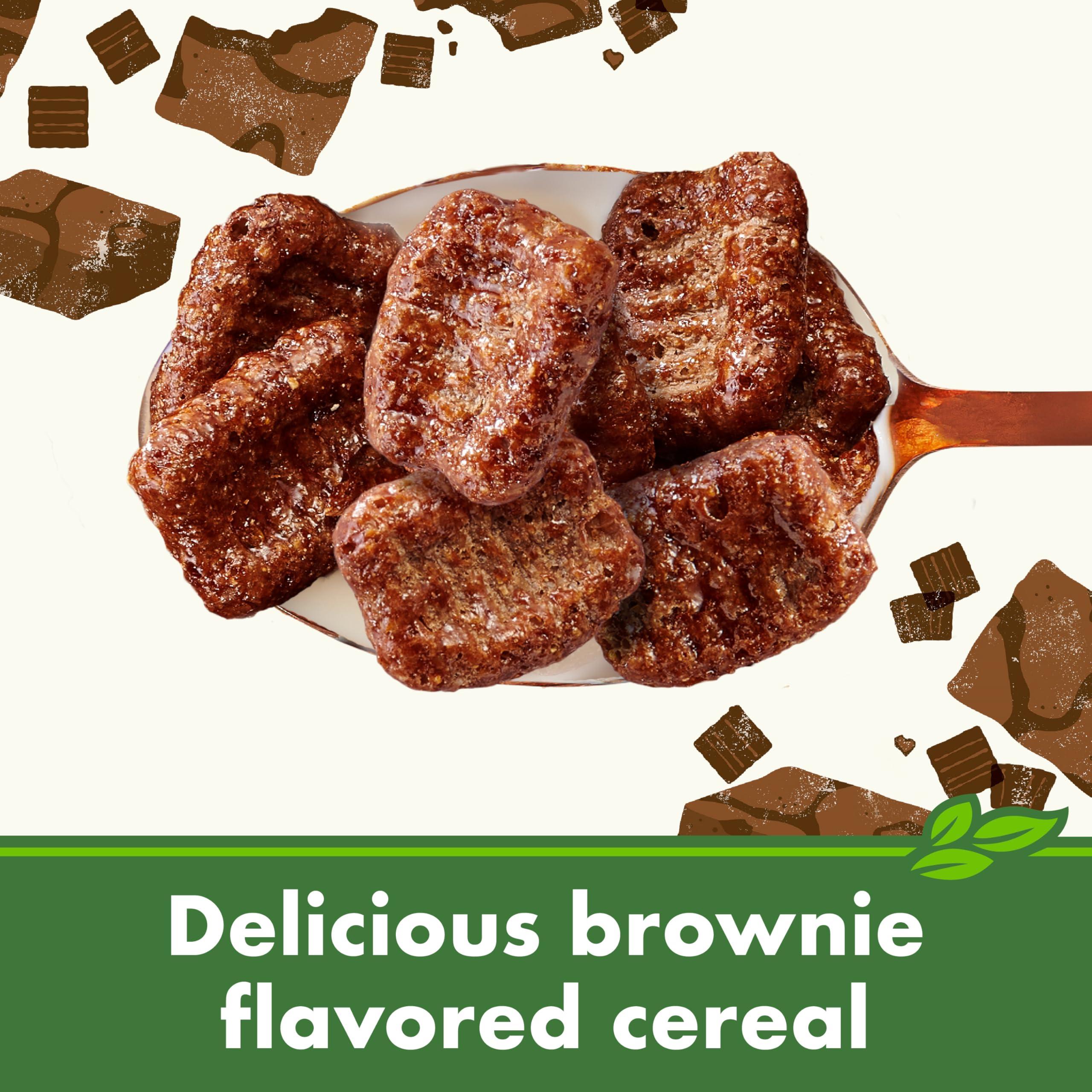Cascadian Farm Organic Brownie Crunch Breakfast Cereal, Gluten Free, Made With Real Cocoa and Whole Grain, 12.4 oz - Image 4