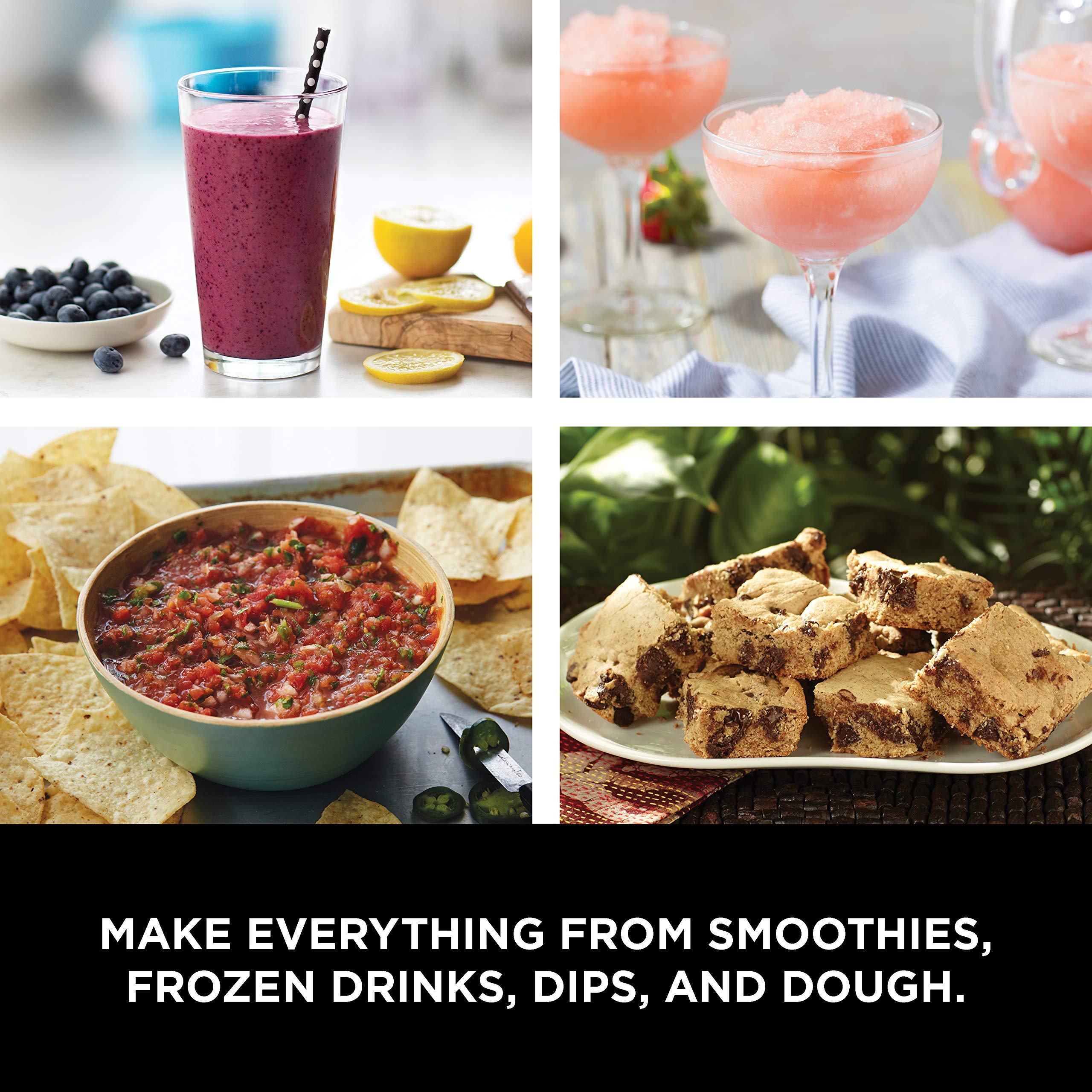 Ninja Blender, Mega Kitchen System, 1500W, 4 Functions for Smoothies, Processing, Dough, Drinks & More, with 72 Blender Pitcher, 64 Processor Bowl, 2 Nutri Cups + Lids, Black, BL770 - Image 7
