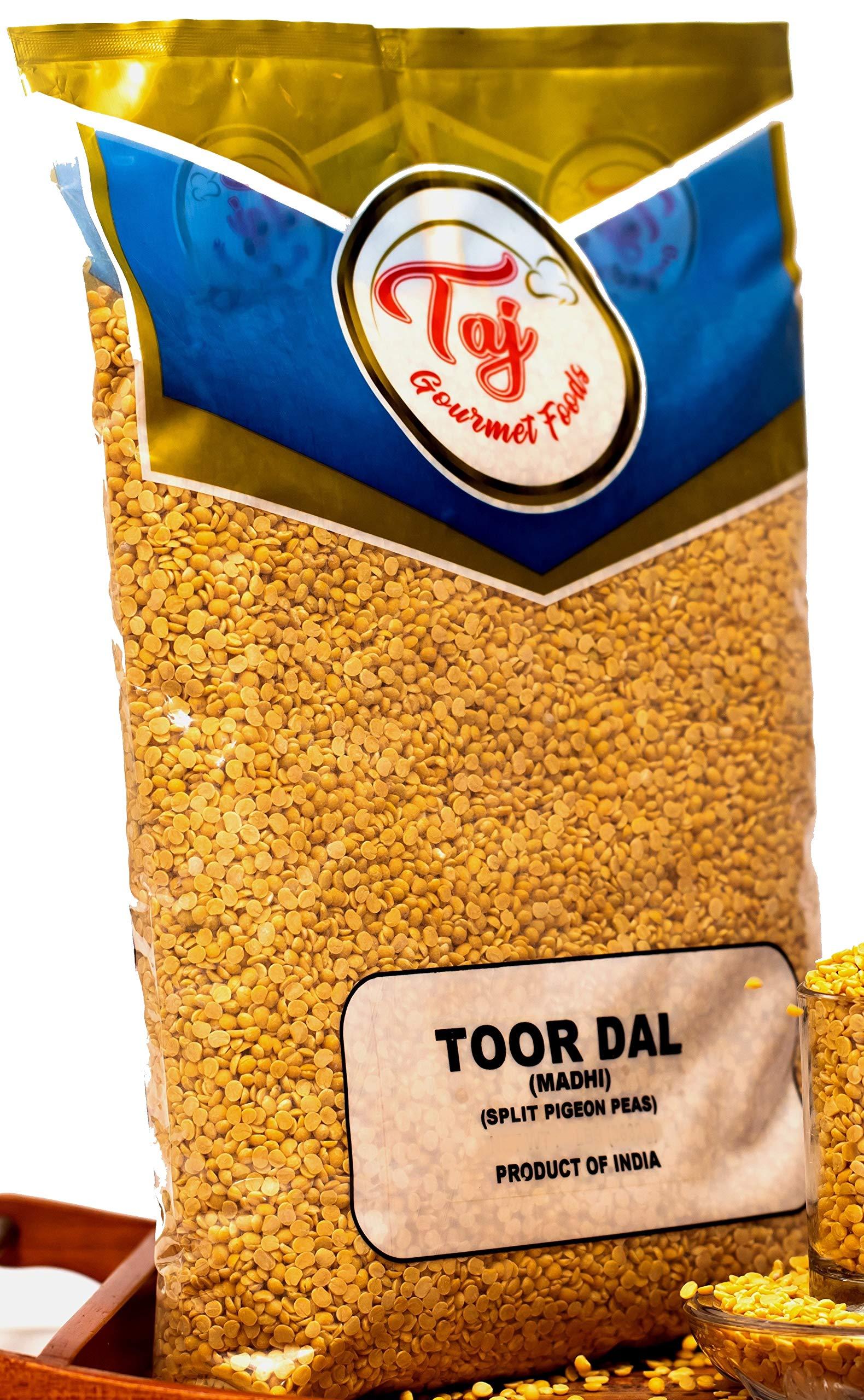 TAJ Premium Indian Toor Dal Kori, Unoily, Madhi, (2-Pounds) - Image 2