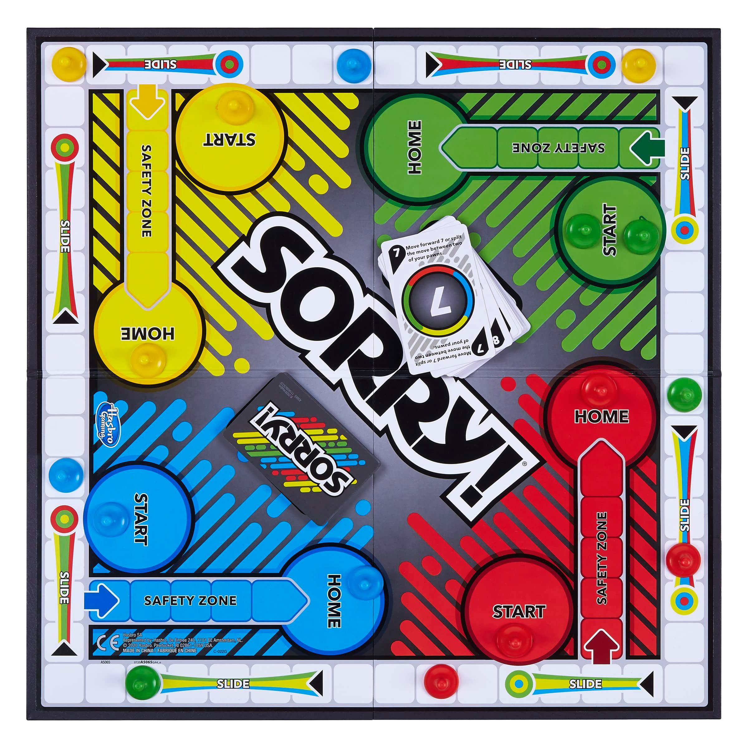 Sorry! Kids Board Game, Family Board Games for Kids and Adults, 2 to 4 Players, Family Games, Kids Games, Ages 6 and Up - Image 3