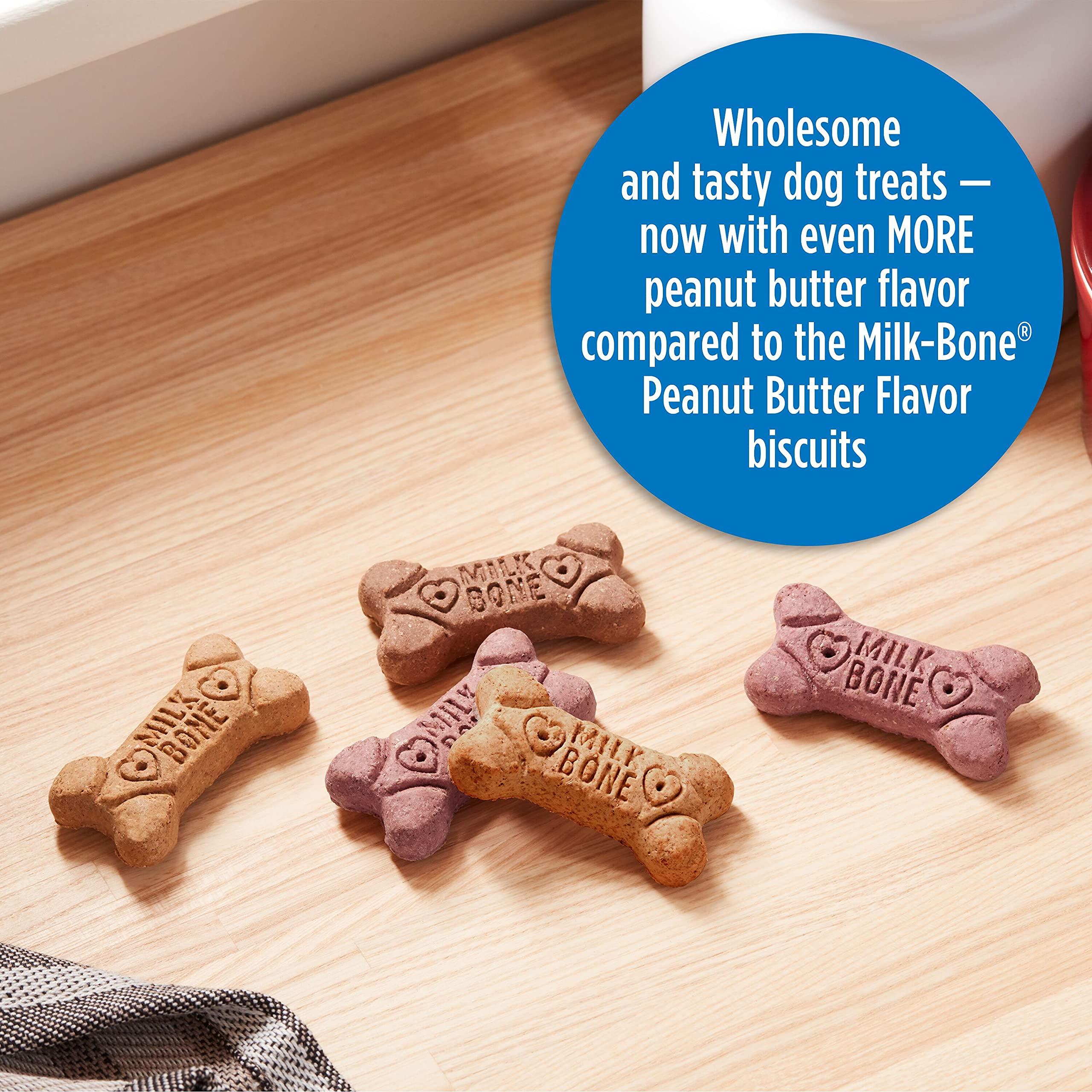 Milk-Bone Peanut Butter Flavor Naturally & Artificially Flavored Dog Biscuits - Crunchy Dog Treats - 7 Pounds (Packaging Design May Vary) - Image 4
