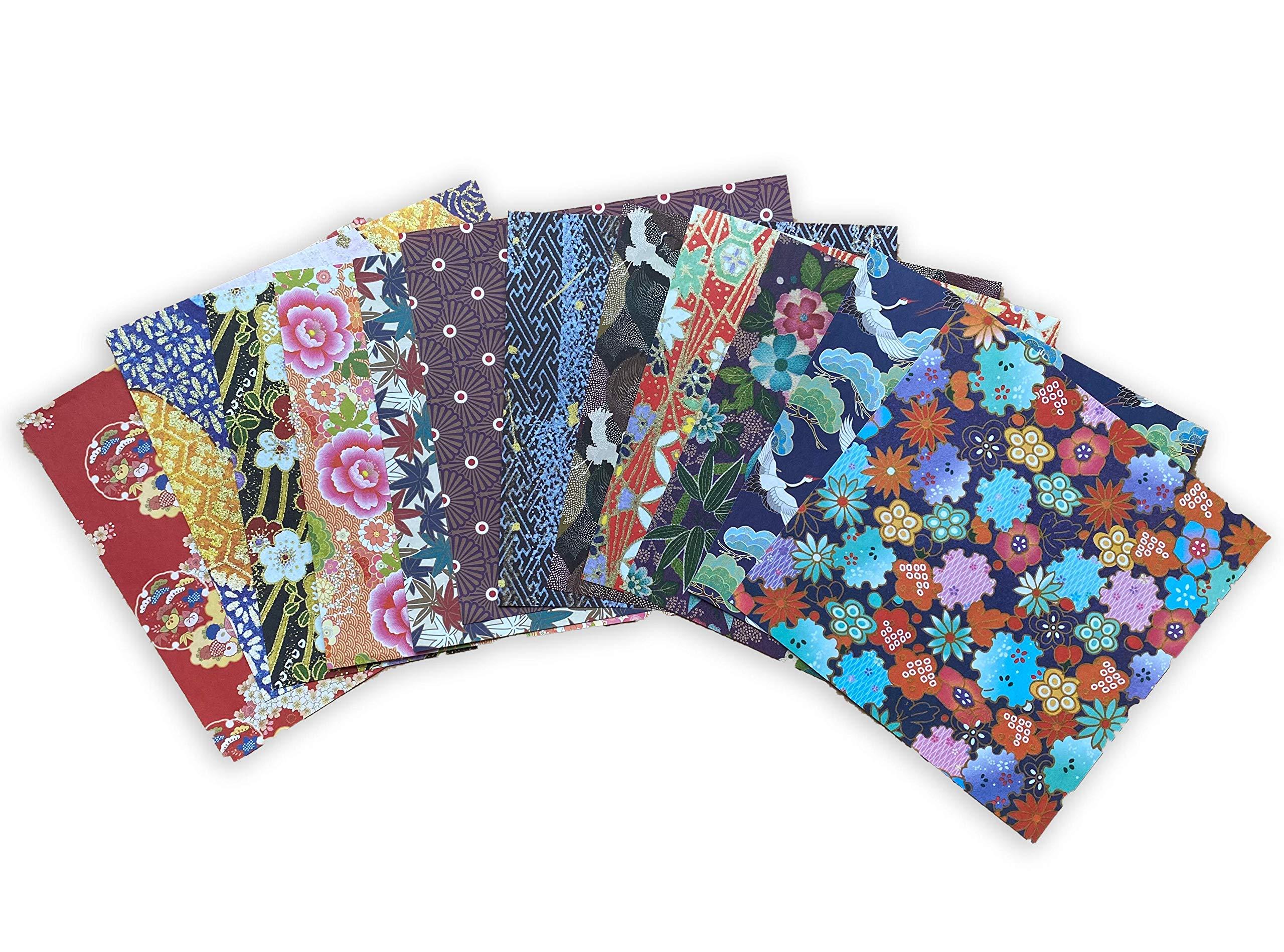 Origami Paper 500 sheets Japanese Washi Patterns 6" (15 cm): Double-Sided Origami Sheets with 12 Different Designs (Instructions for 6 Projects Included) - Image 20