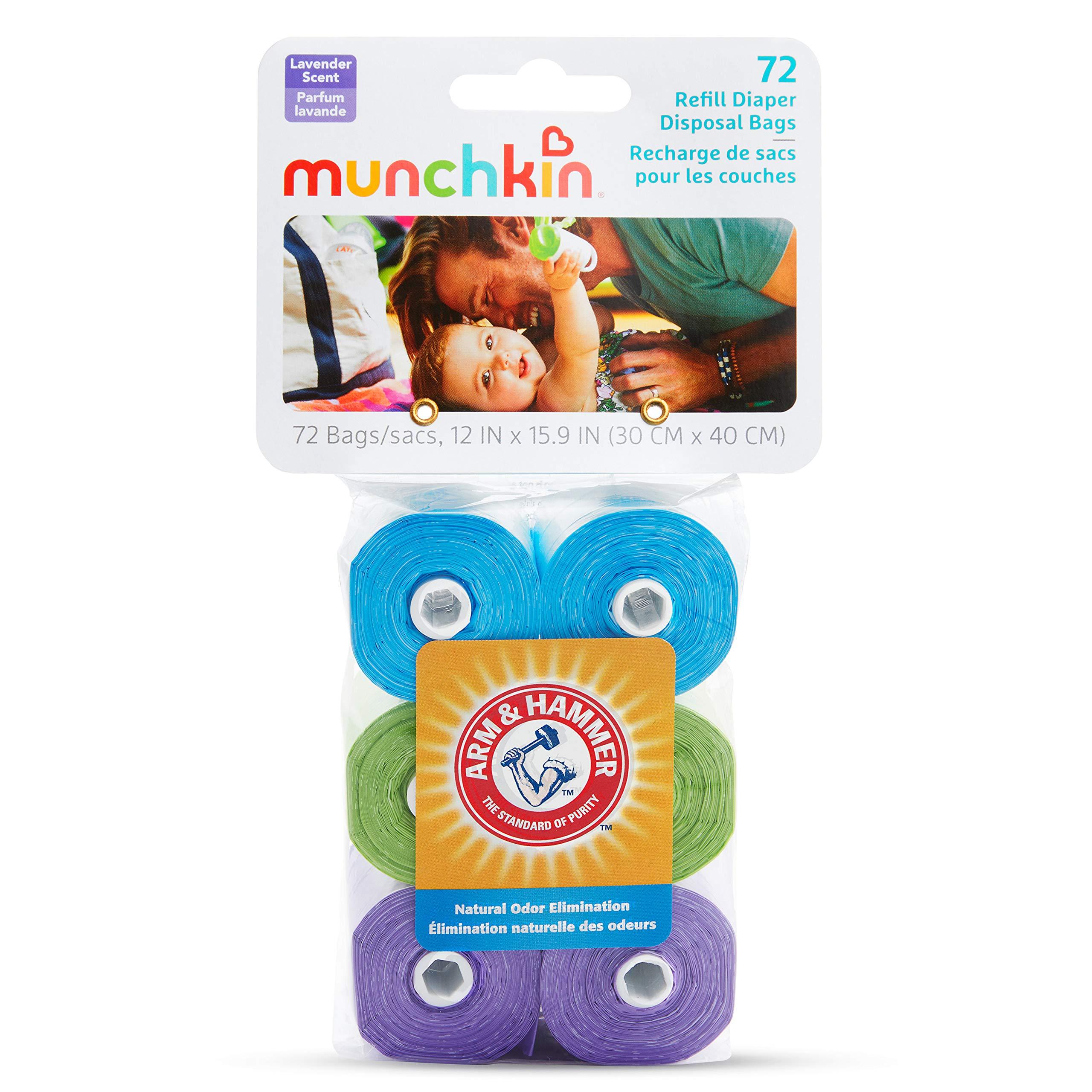 Munchkin® Arm and Hammer Diaper Bag Refills, 6 Pack, 72 Bags - Image 6