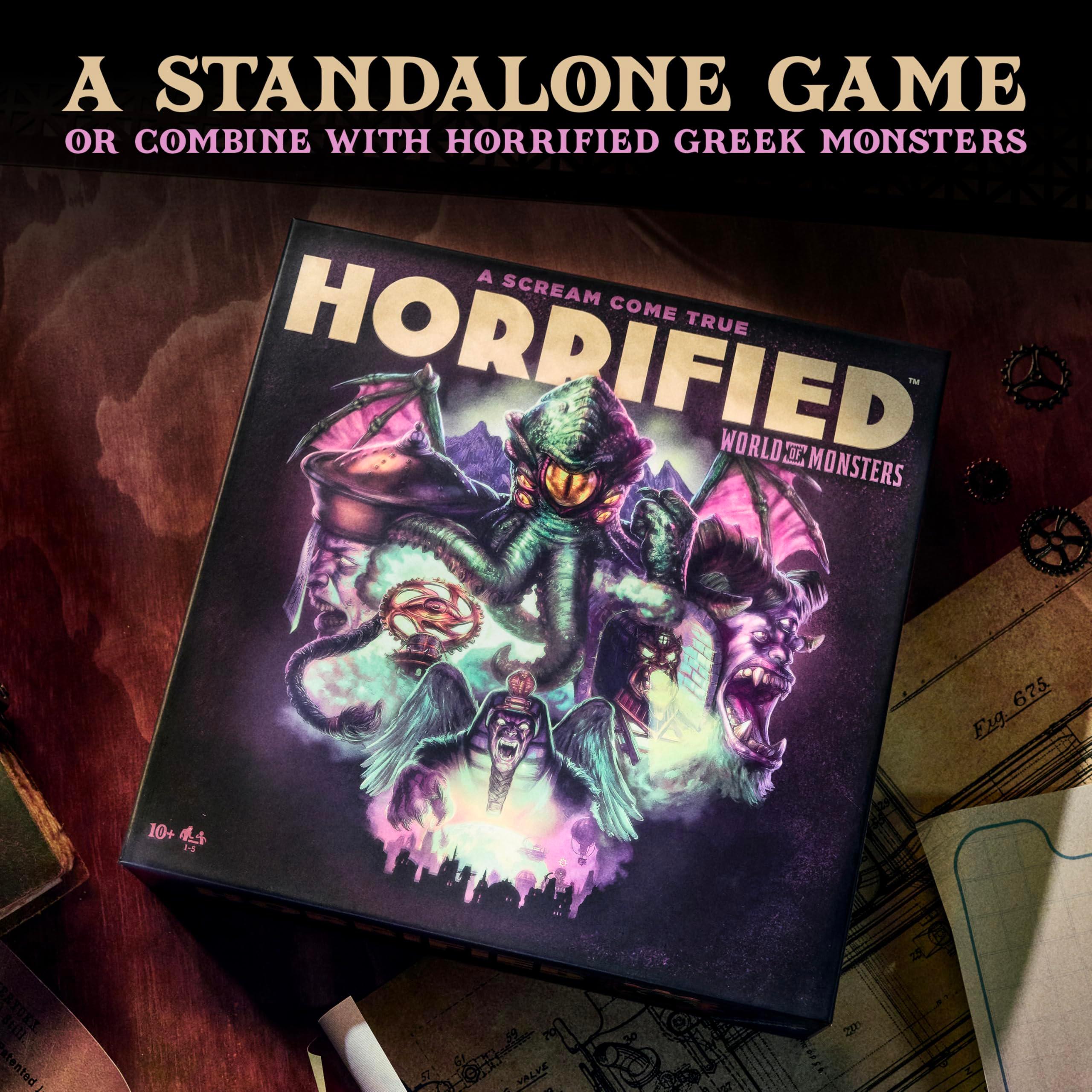 Ravensburger Horrified: World of Monsters Cooperative Strategy Board Game for Ages 10 and Up - Image 2