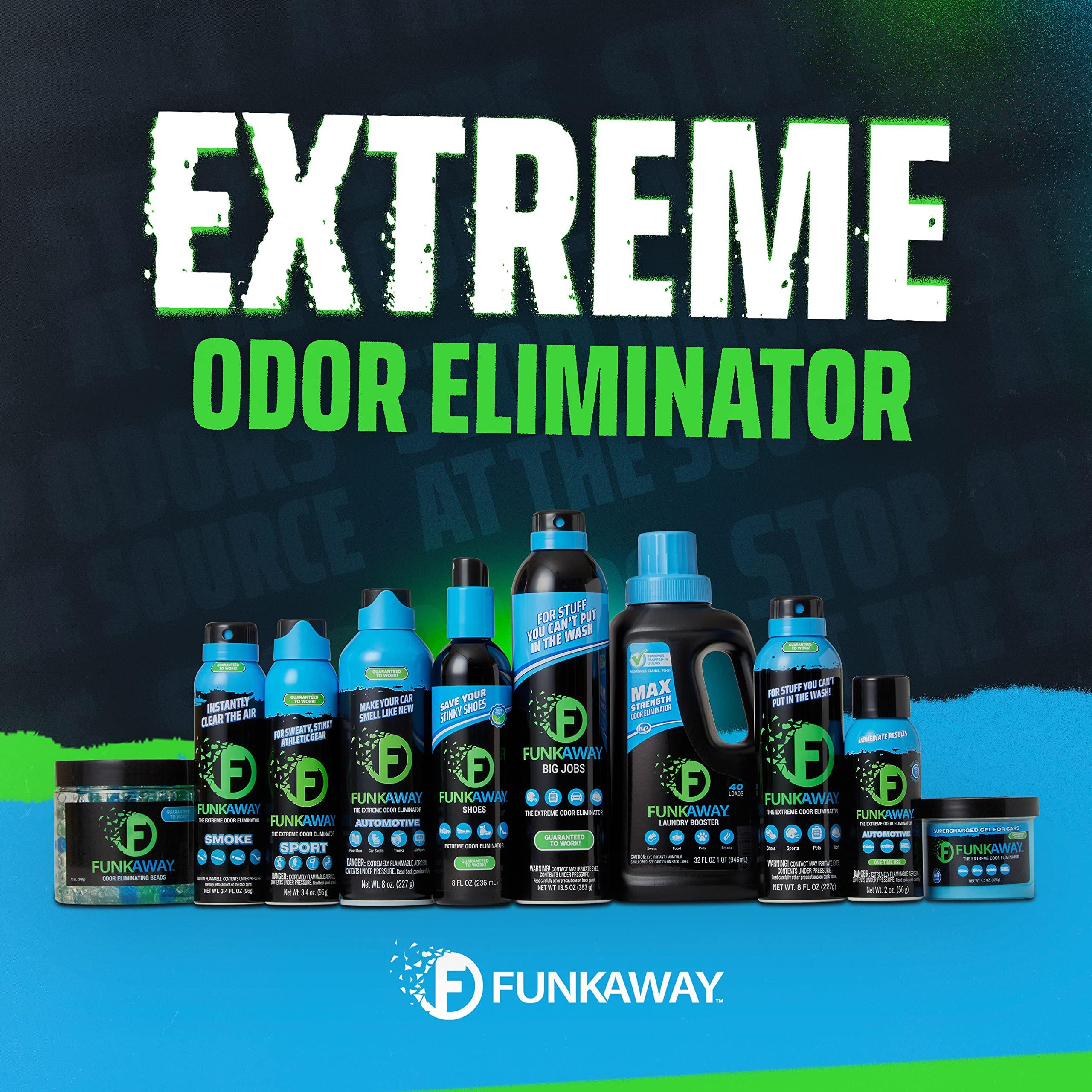 FunkAway Extreme Odor Eliminating Closet Refresher AeroSpray, 6 oz., Odor Eliminating Spray Removes Musty, Stuffy, Sweaty and Stinky Airborne Odors (Pack of 2) - Image 6