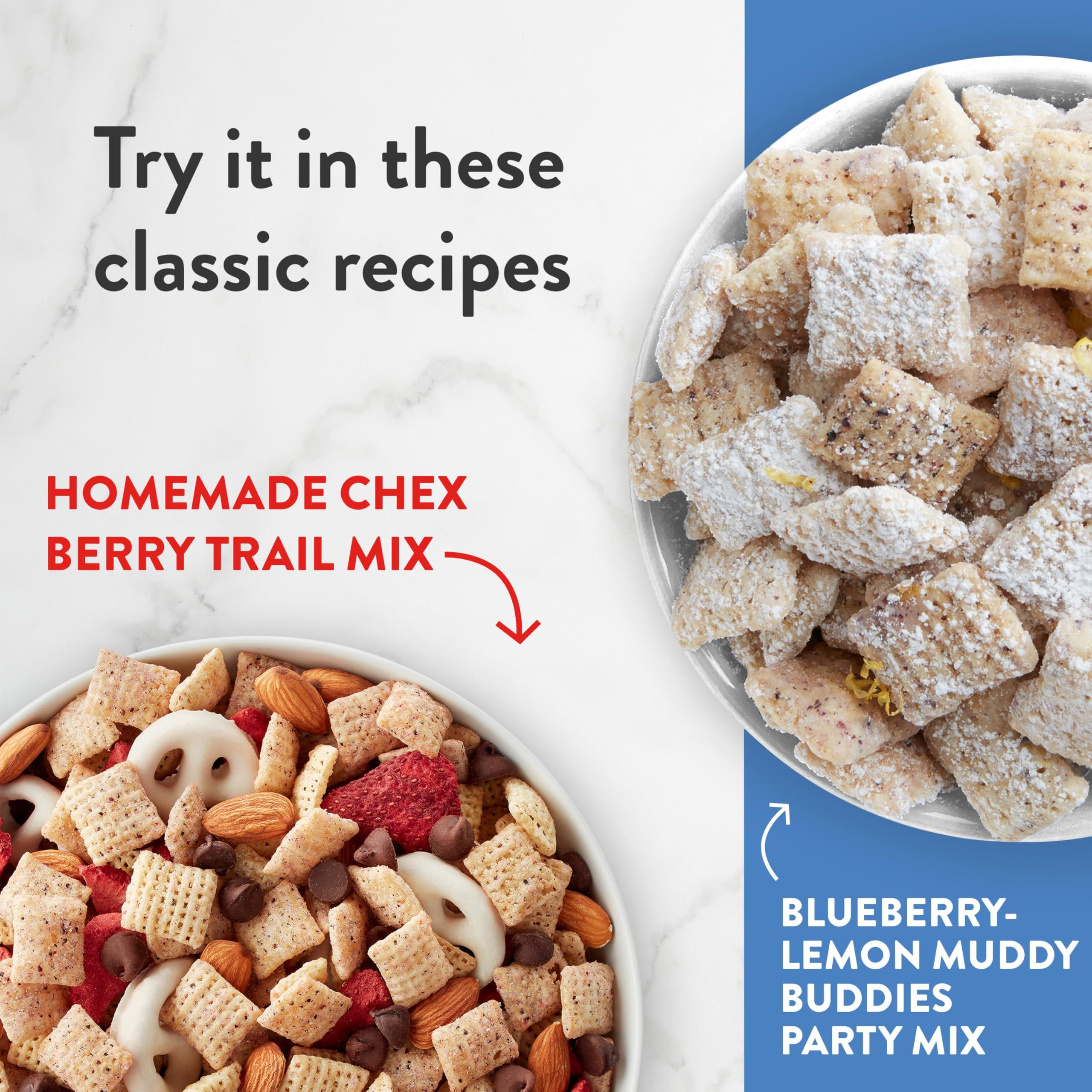 Blueberry Chex Cereal, Gluten Free Breakfast Cereal, Made with Whole Grain, 12 oz - Image 5