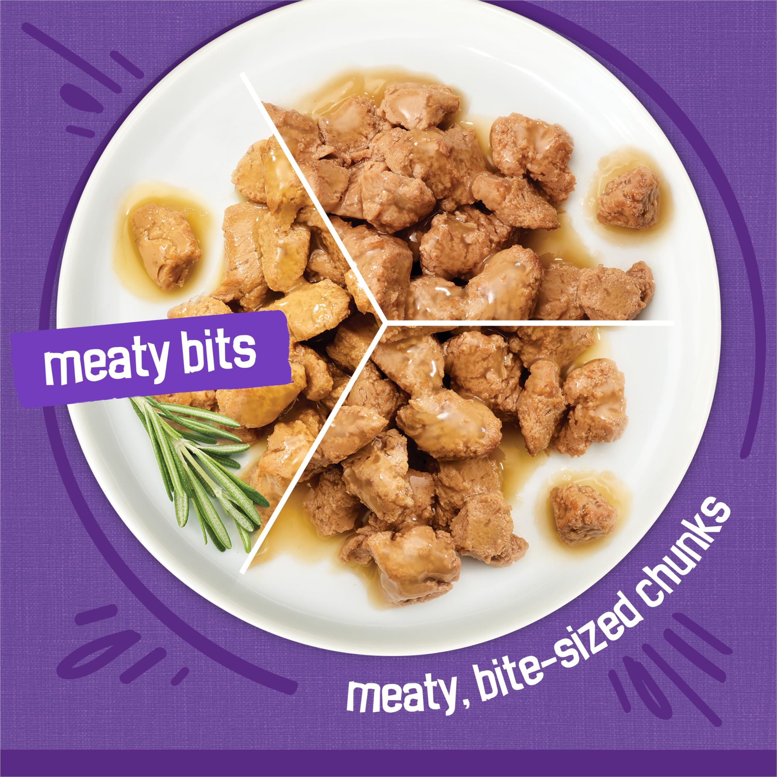Purina Friskies Gravy Wet Cat Food Variety Pack, Meaty Bits - (Pack of 24) 5.5 oz. Cans - Image 5