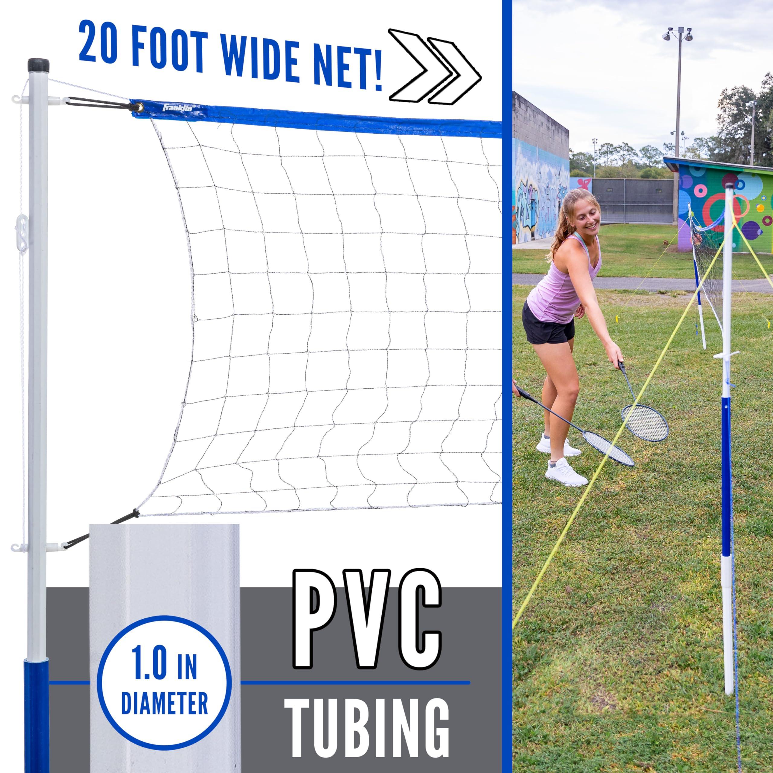 Franklin Sports Volleyball and Badminton Set - Image 3