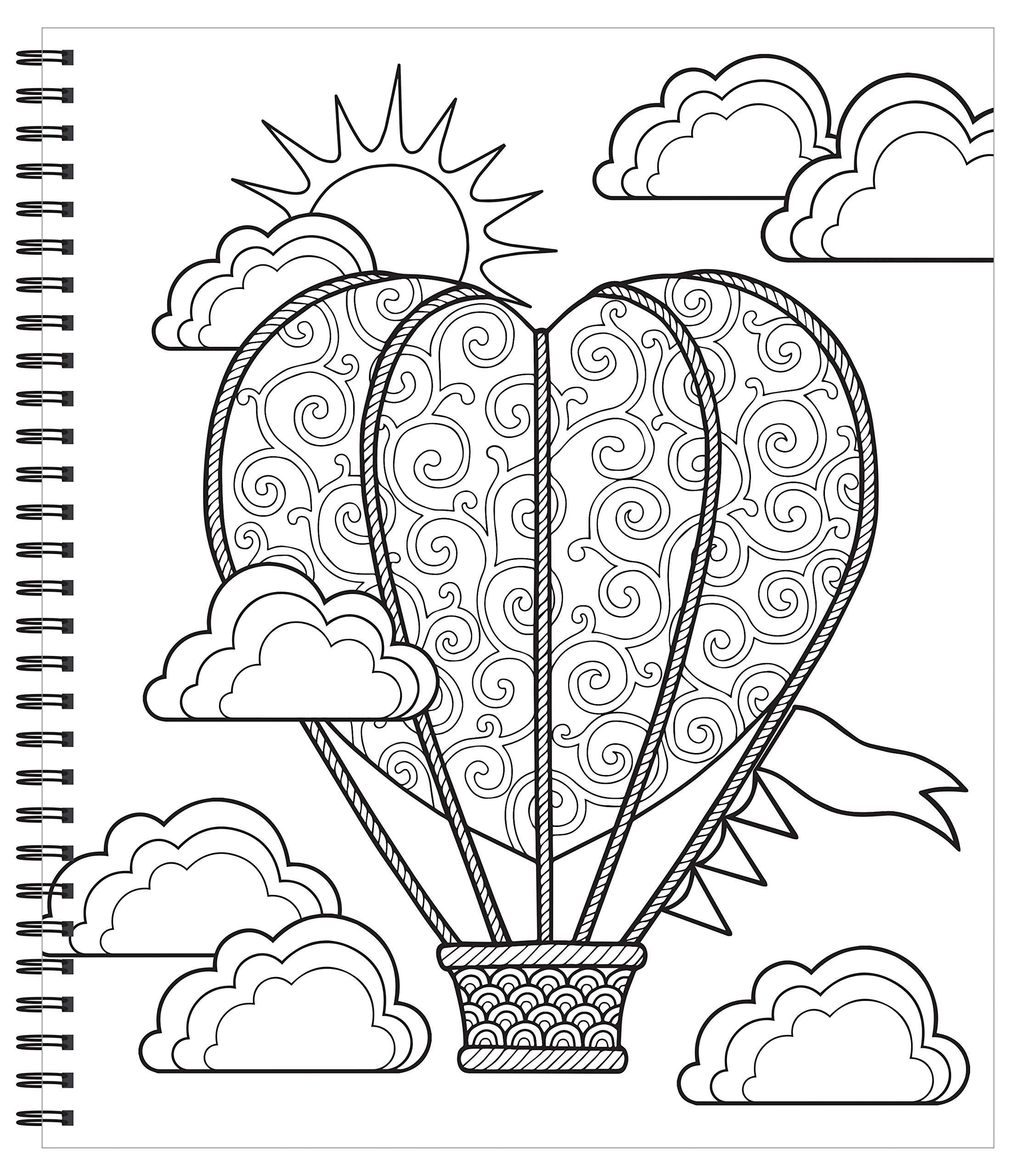 Large Print Easy Color & Frame - Stress Free (Adult Coloring Book) - Image 3