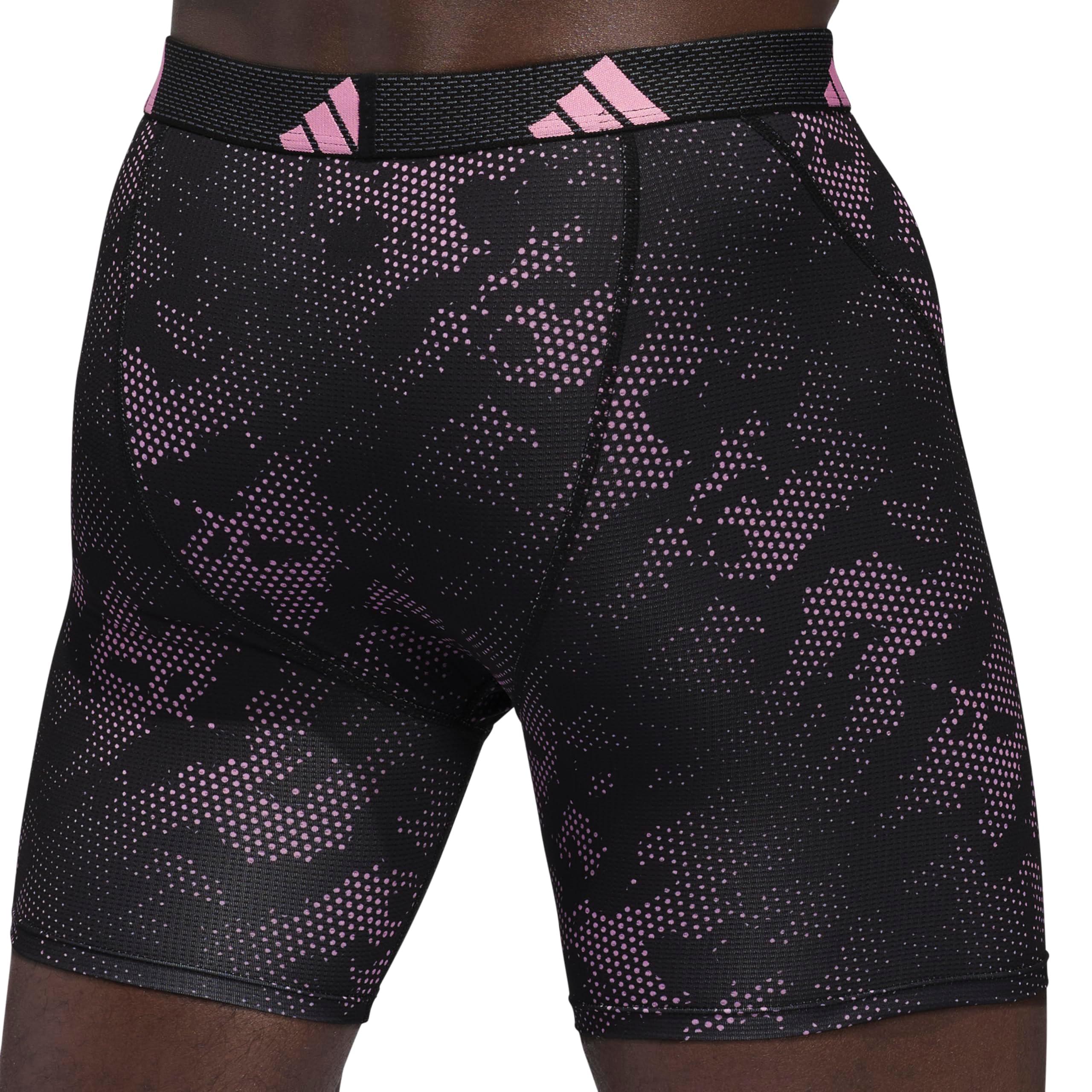 adidas Men's Performance Athletic Mesh Boxer Brief Underwear 3-Pack, Moisture Wicking, Sport Comfort - Image 8