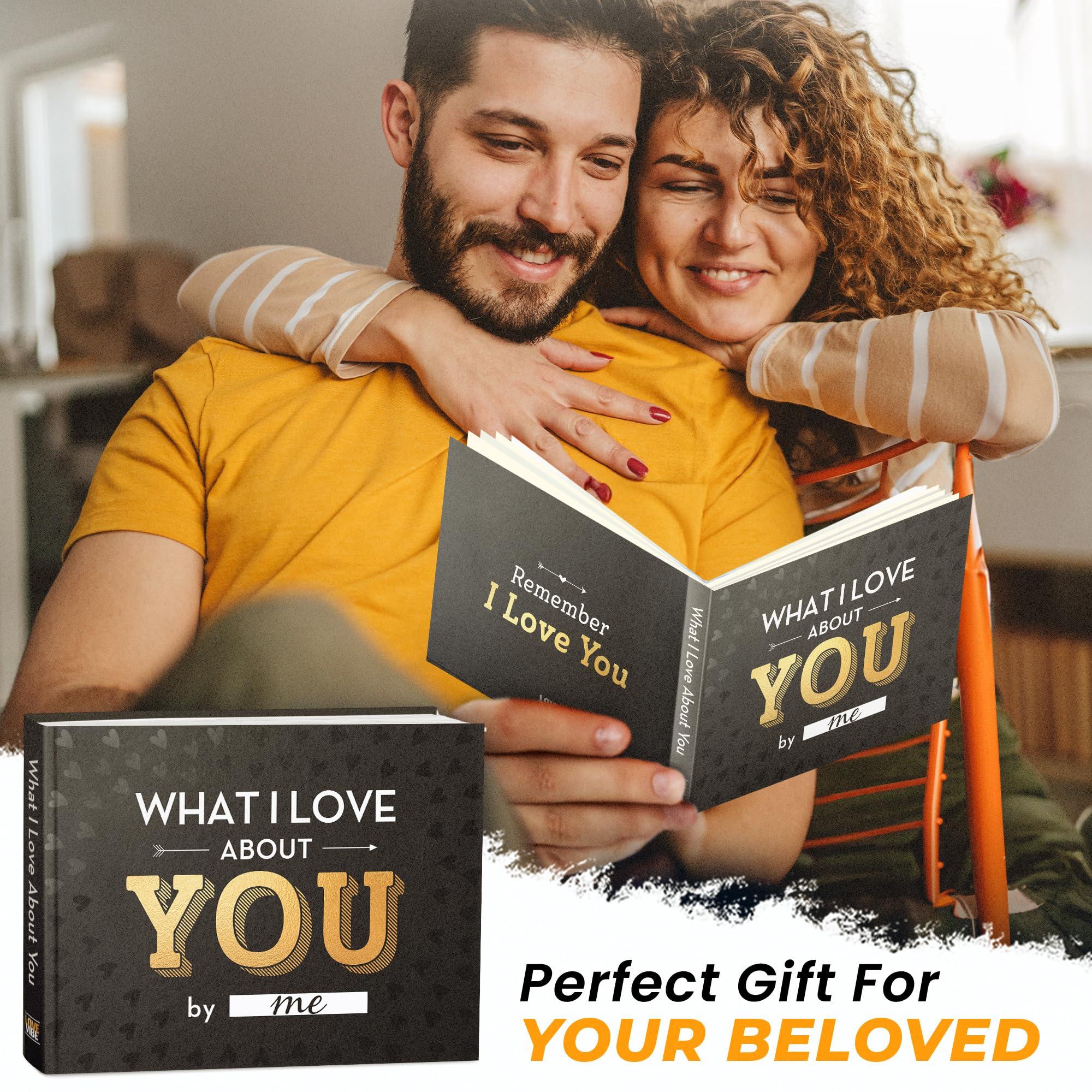 What I Love about You Book - Fill-in-the-Blank Book for Men, Boyfriend, Women, Girlfriend, Husband, Wife, Him, Her - Couples Gifts for Anniversary, Christmas & More - Stocking Stuffer for Men, Women - Image 4