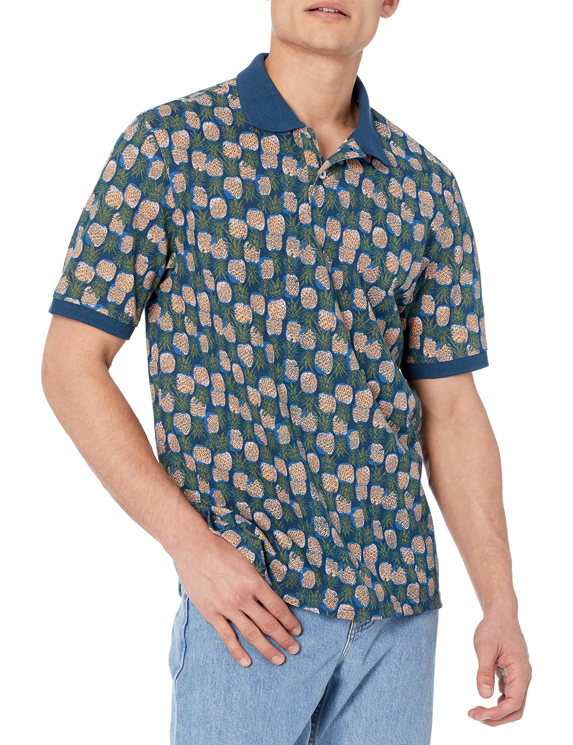 Amazon Essentials Men's Regular-Fit Cotton Pique Polo Shirt (Available in Big & Tall)