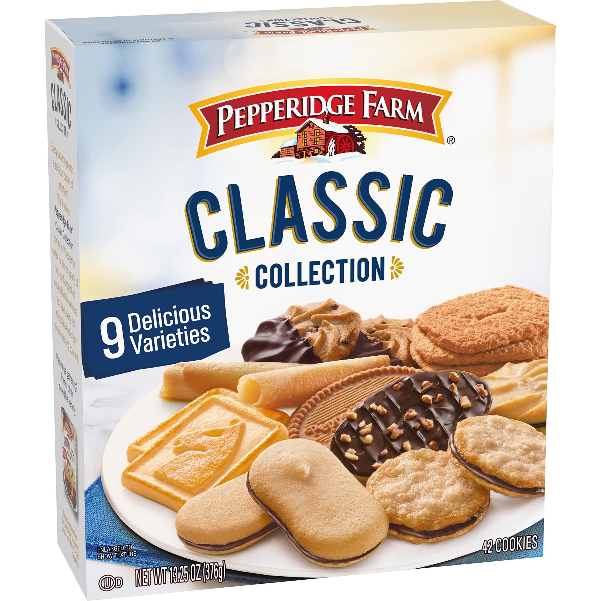 Pepperidge Farm Cookies Classic Collection, 9 Cookie Varieties, 13.25 Oz. Box - Image 7