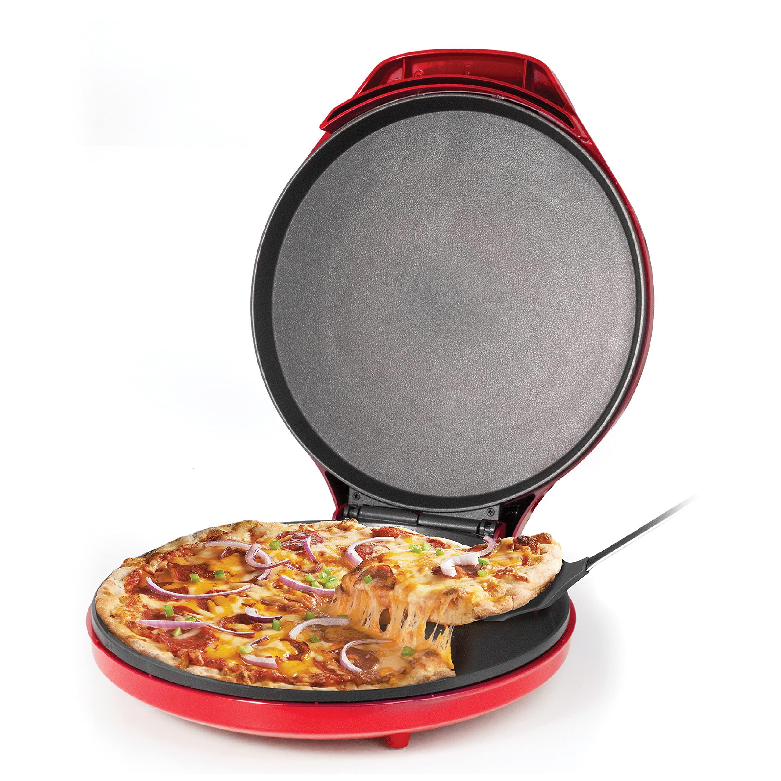 Betty Crocker Countertop Pizza Maker, 1440-Watt Pizza Maker Machine for Home, BC-2958CR - Image 1
