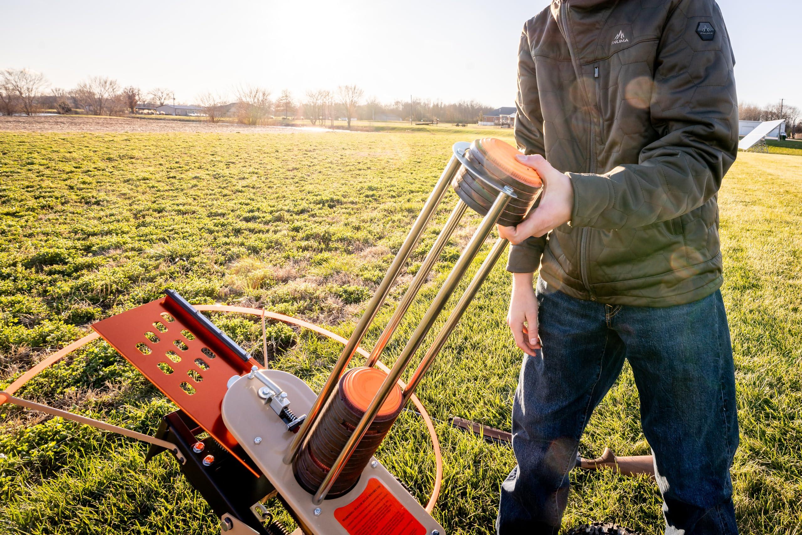 Do All Outdoors Wheelhouse Automatic Clay Pigeon Thrower - Skeet Thrower Machine with Wobbler Kit and Wireless Remote Launch Controller - Image 6