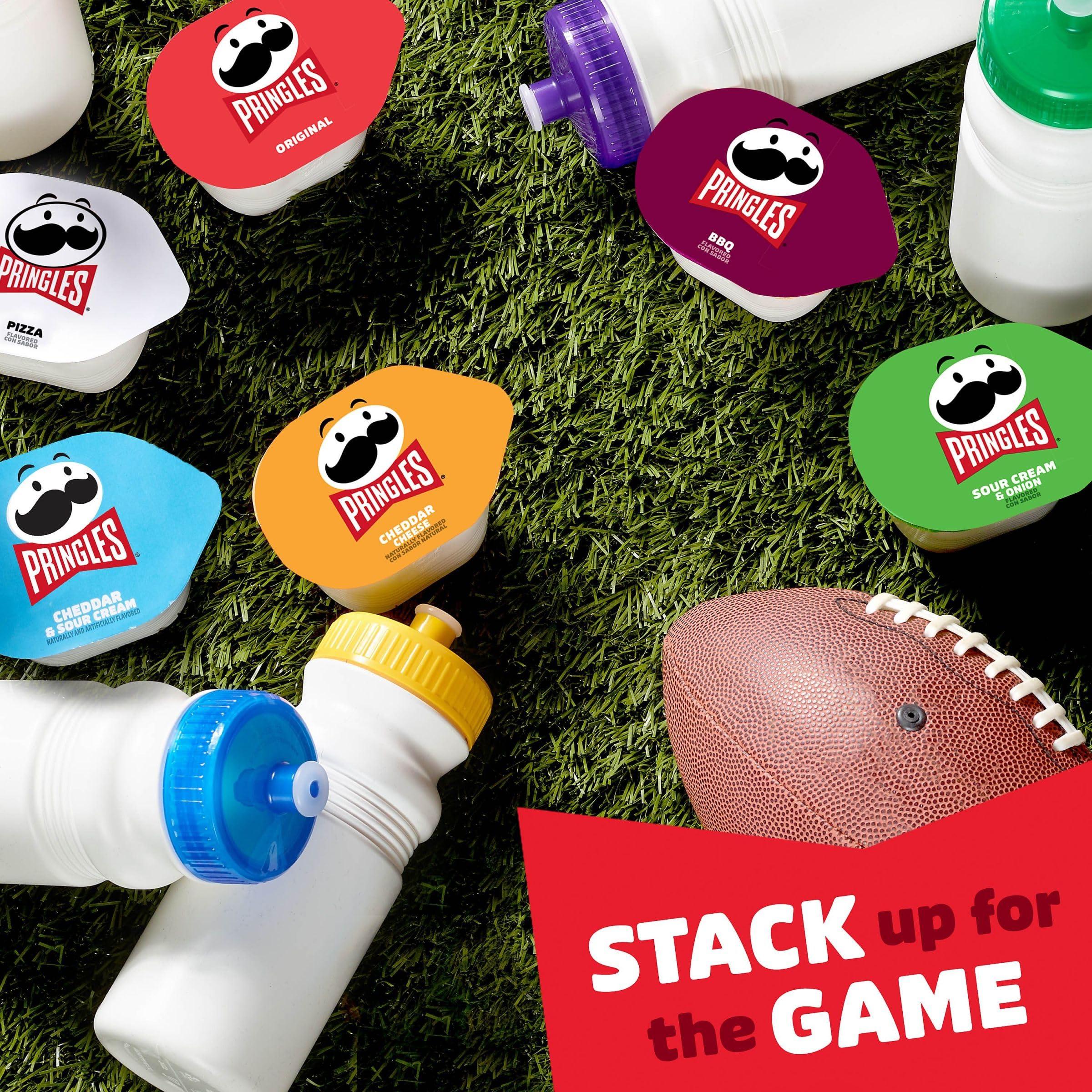 Pringles Potato Crisps Chips, Snack Stacks, Lunch Snacks, Office and Kids Snacks, Variety Pack (27 Cups) - Image 3