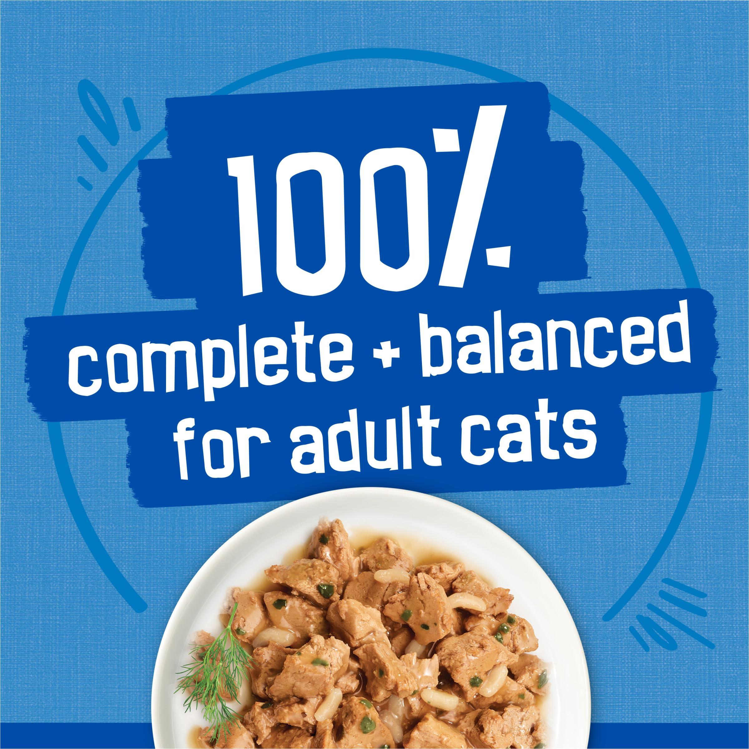 Purina Friskies Wet Cat Food Variety Pack, Oceans of Delight Flaked and Prime Filets - (Pack of 40) 5.5 oz. Cans - Image 6