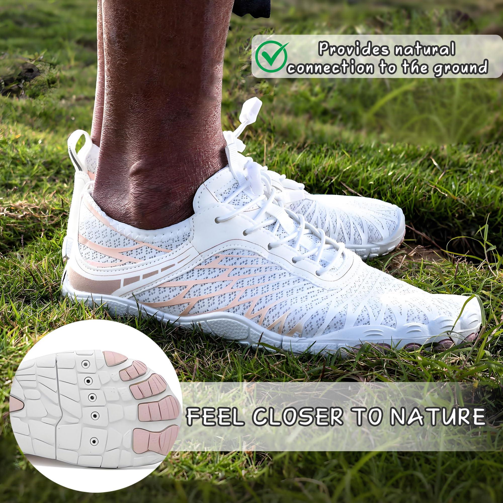 Jmzb Hiking Barefoot Shoes,Wide Toe Water Shoes,Running Boots Sneakers,Athletic Footwear Trainer for Men/Women Unisex - Image 4