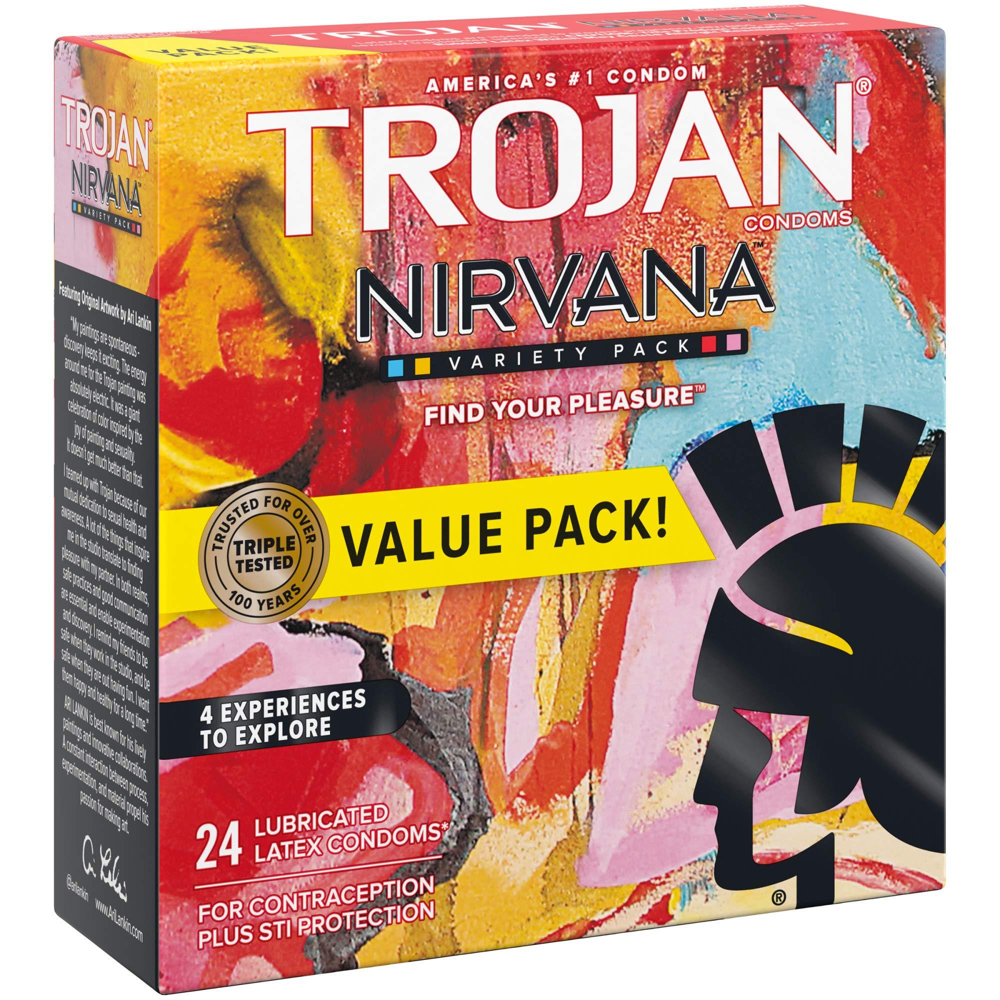 Trojan Nirvana Collection Variety Pack Condoms - 24 count - Image 6
