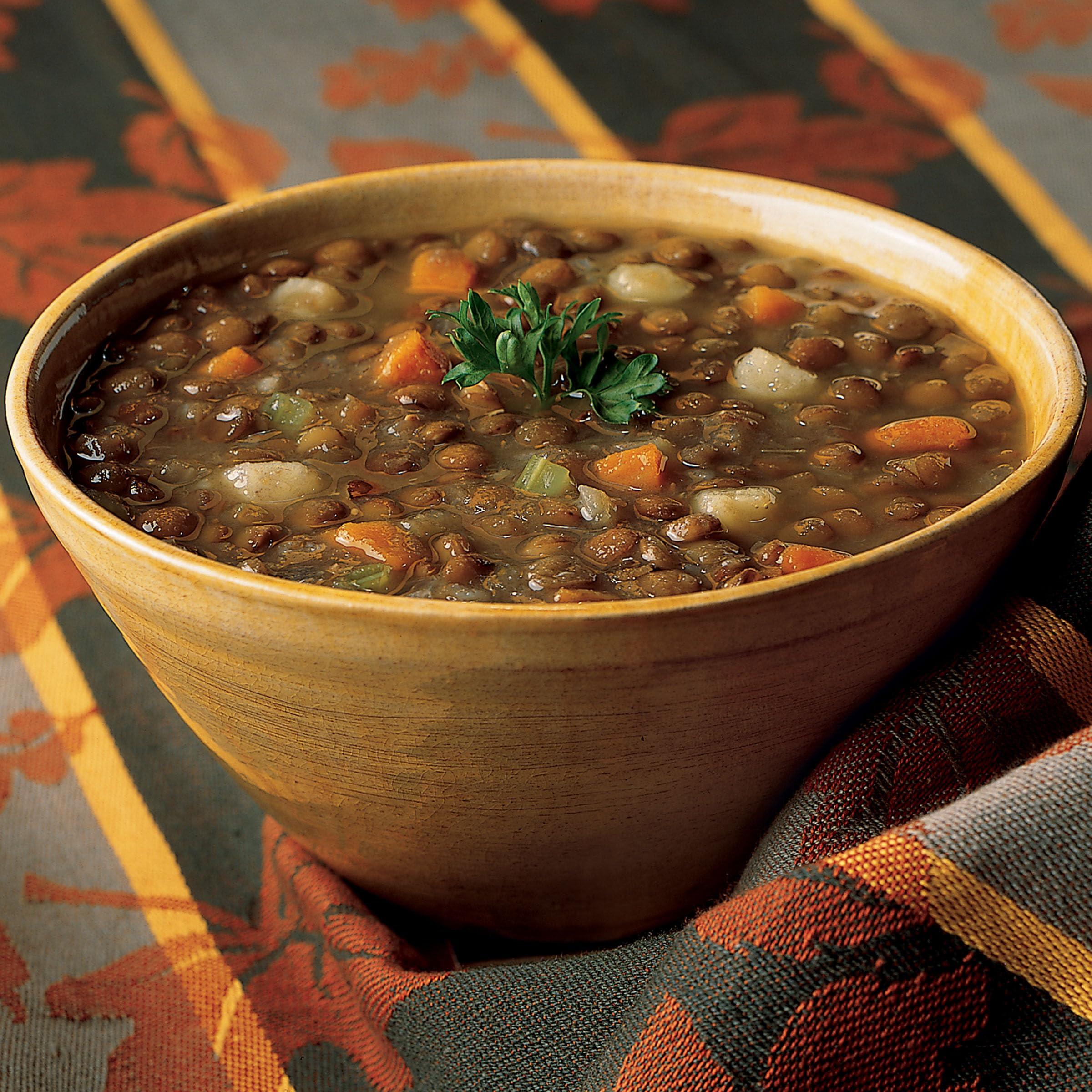 Amy’s Soup, Vegan Lentil Soup, Light in Sodium, Gluten Free, Made With Organic Green Lentils and Vegetables, Canned Soup, 14.5 Oz (12 Pack) - Image 4