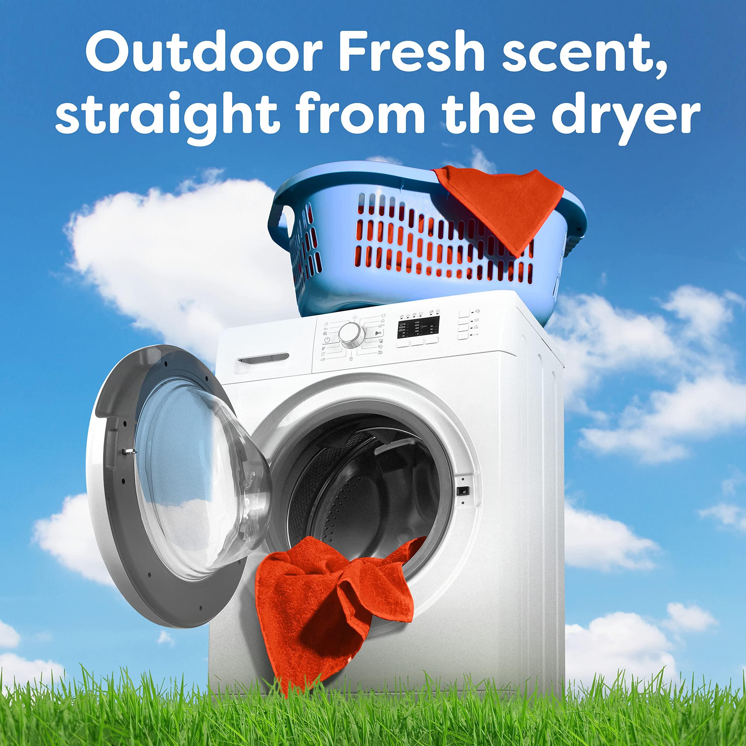 Bounce Dryer Sheets Laundry Fabric Softener, Outdoor Fresh Scent, 240 Count - Image 6