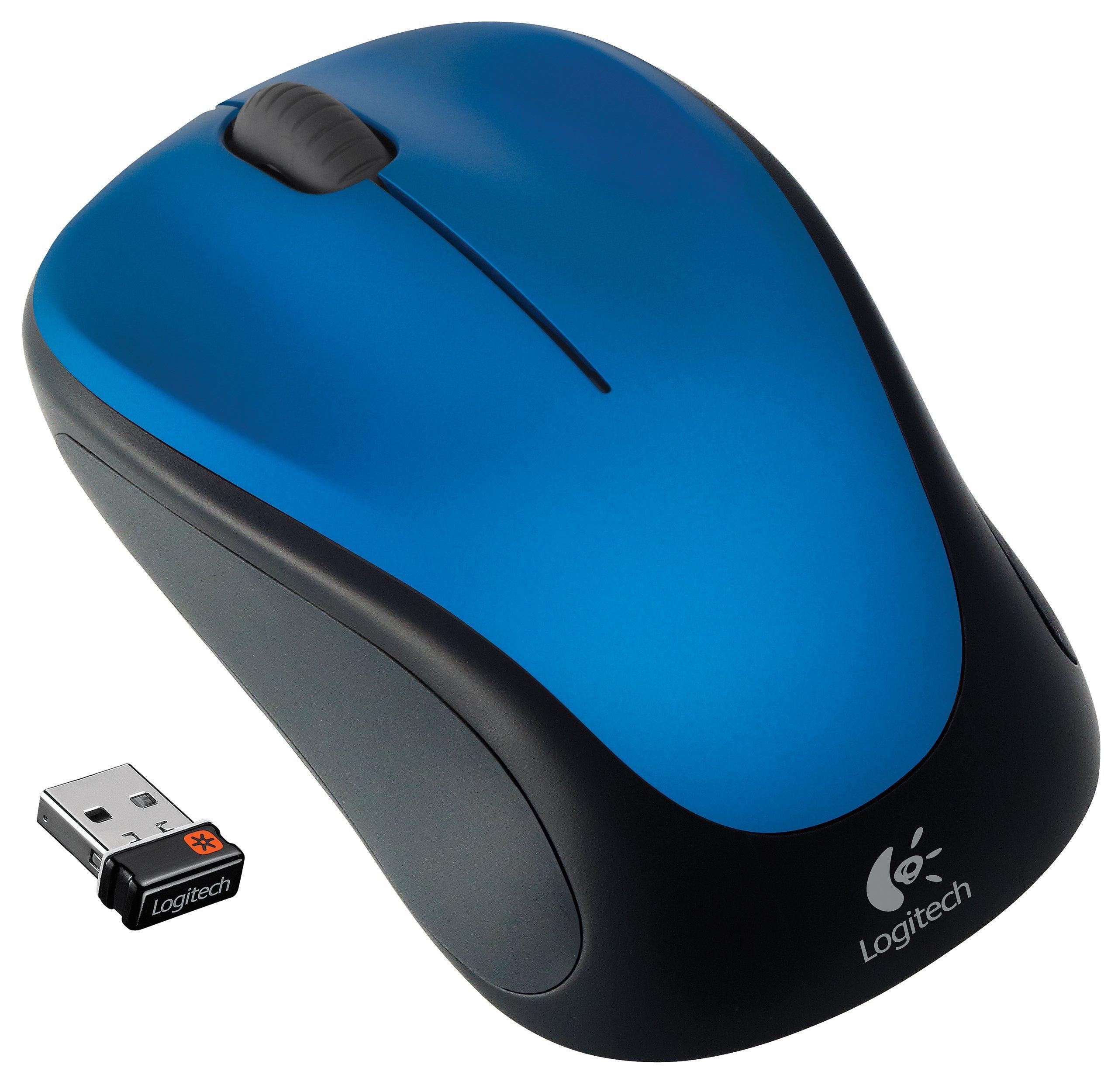 Logitech Wireless USB Mouse M317 - Blue (Renewed) - Image 2