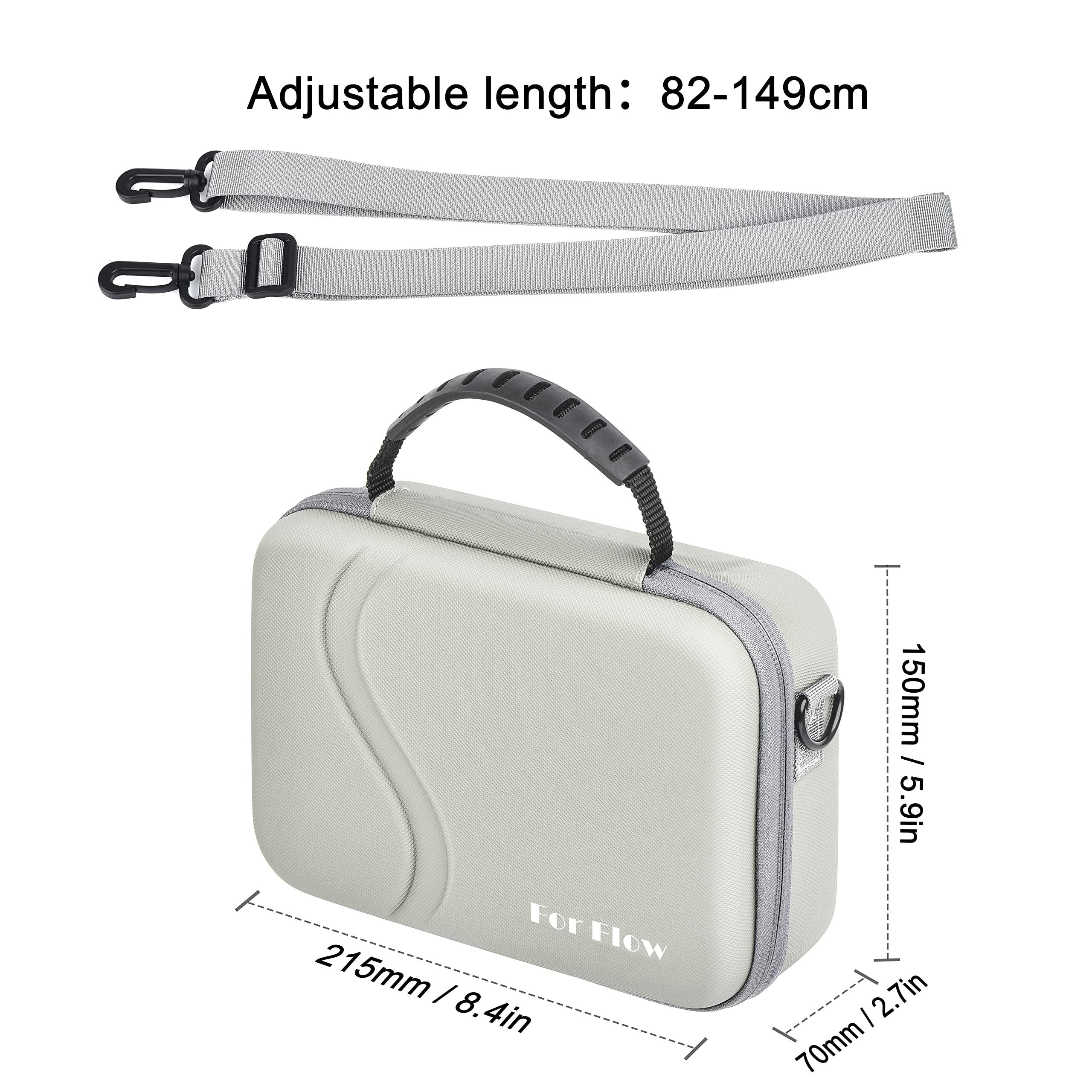 Tomat Carry Case for Insta360 Flow Pro Accessories, Hard Shell Bag Travel Case Compatible with Insta360 Flow Pro AI-Powered Smartphone Stabilizer - Image 6