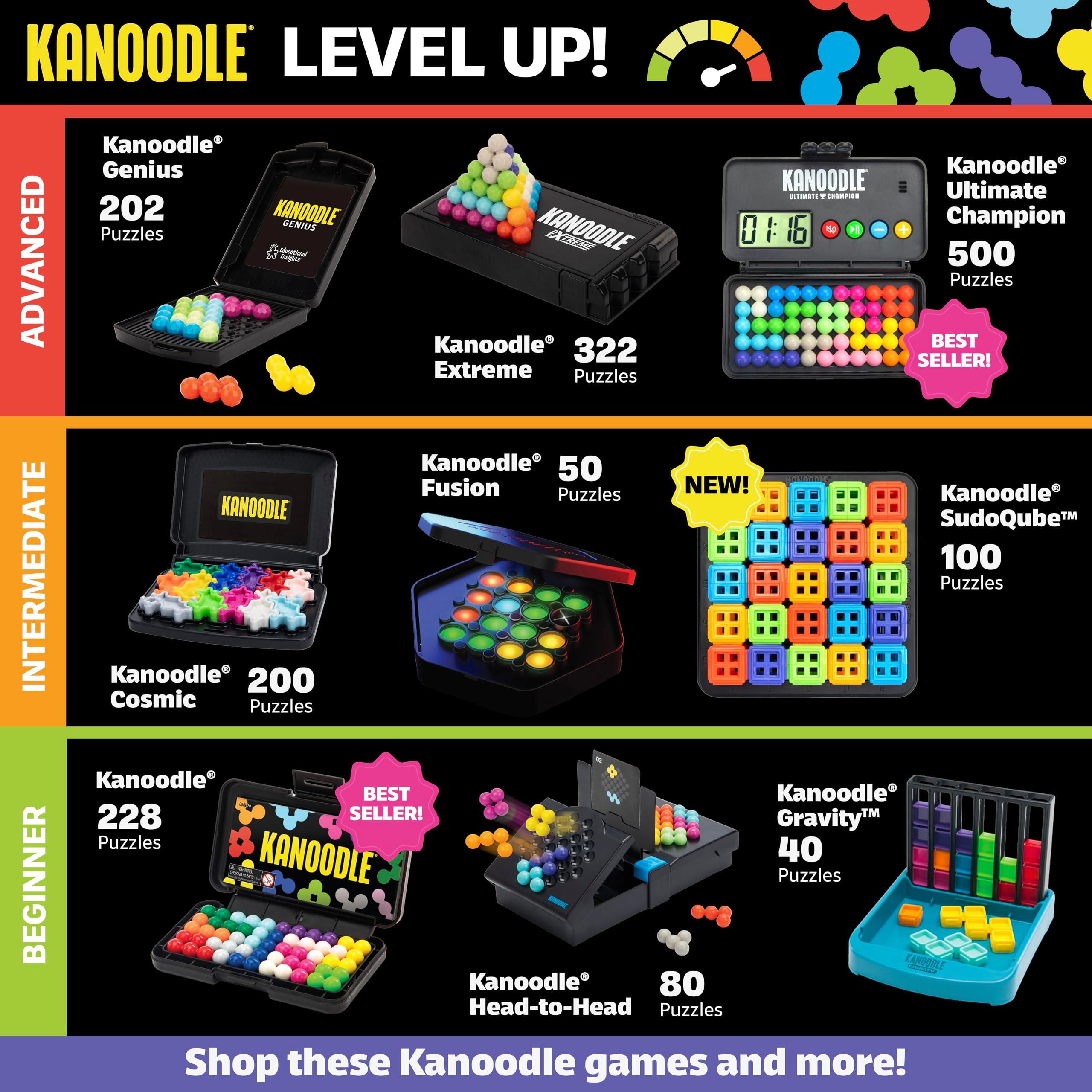 Educational Insights Kanoodle 3D Brain Teaser Puzzle Game, Featuring 200 Challenges, Easter Basket Stuffers for Kids, Gift for Ages 7+ - Image 7