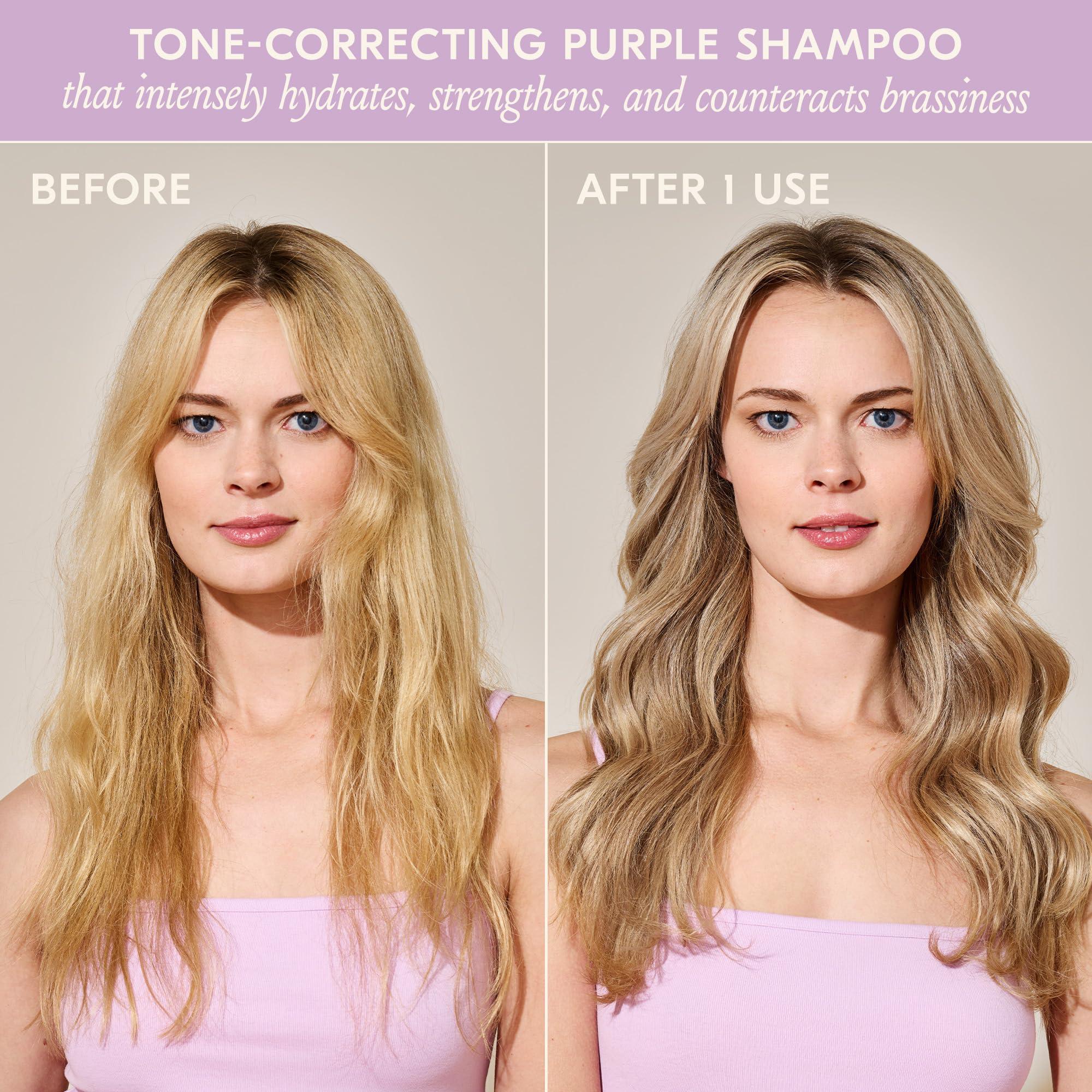 DAE Hair Violet Hour Purple Shampoo - Fights Brasiness, Enhances Color, & Repairs Damage (10 oz) - Image 5