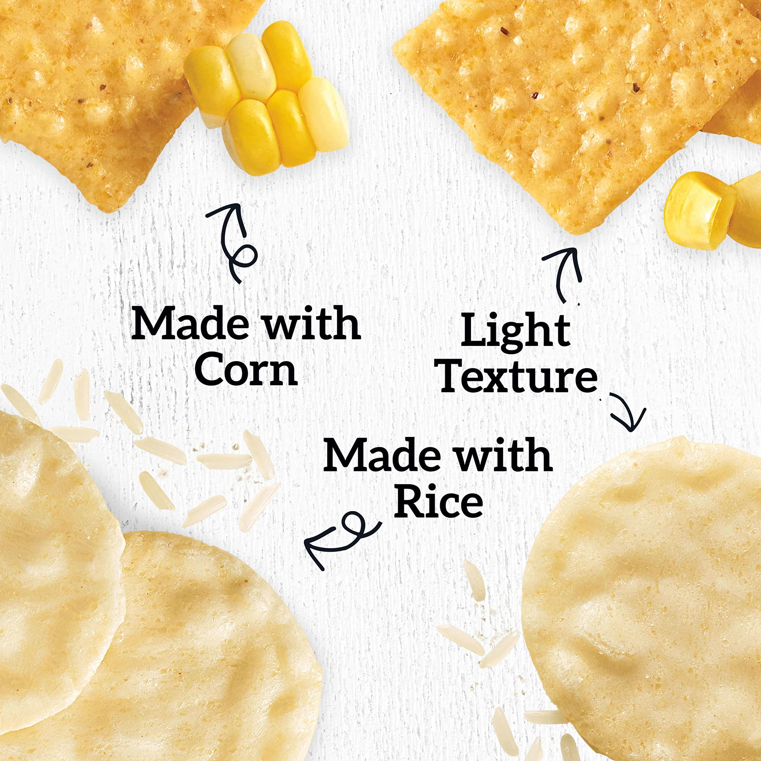 GOOD THINS Rice & Corn Snacks Gluten Free Crackers Variety Pack, Bulk Snack Crackers, 4 Boxes - Image 5