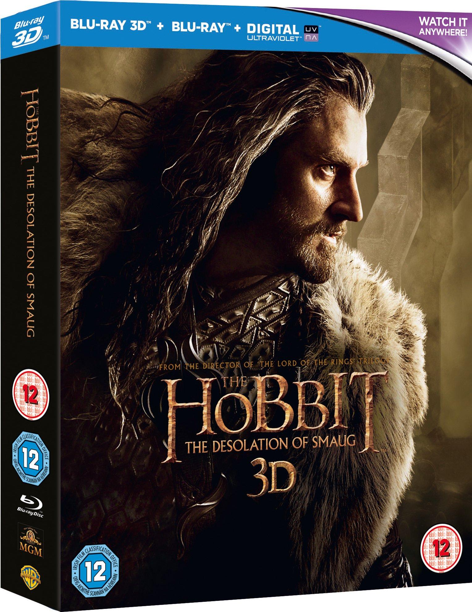 The Hobbit: The Desolation of Smaug [Blu-ray 3D + Blu-ray + UV Copy] [2013] [Region Free] - Image 2