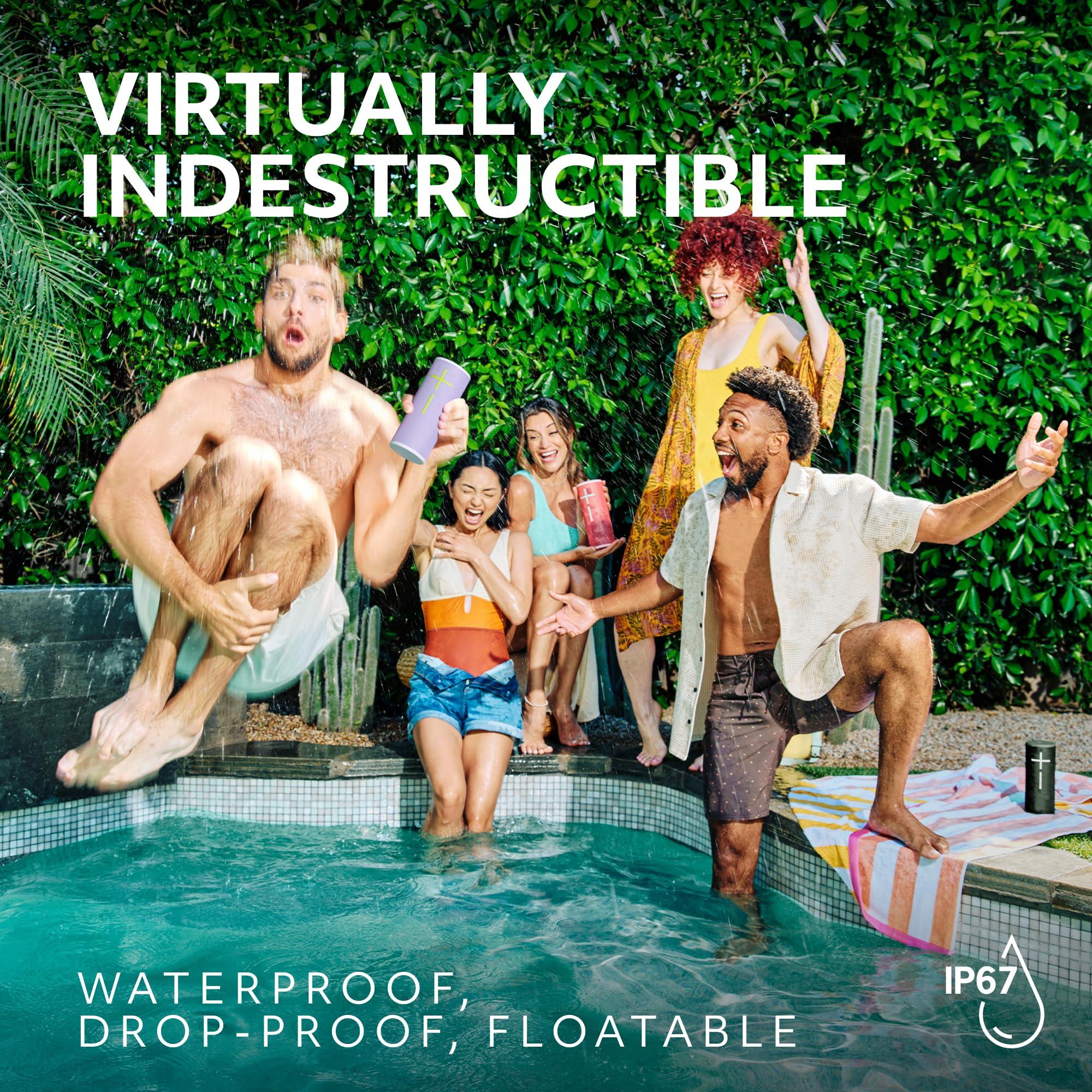 Ultimate Ears Boom 4 Portable Waterproof Bluetooth Speaker with 360-Degree Immersive Sound, Outdoor Floating Speaker, 15-Hour Battery, 147ft Range - Black - Image 4