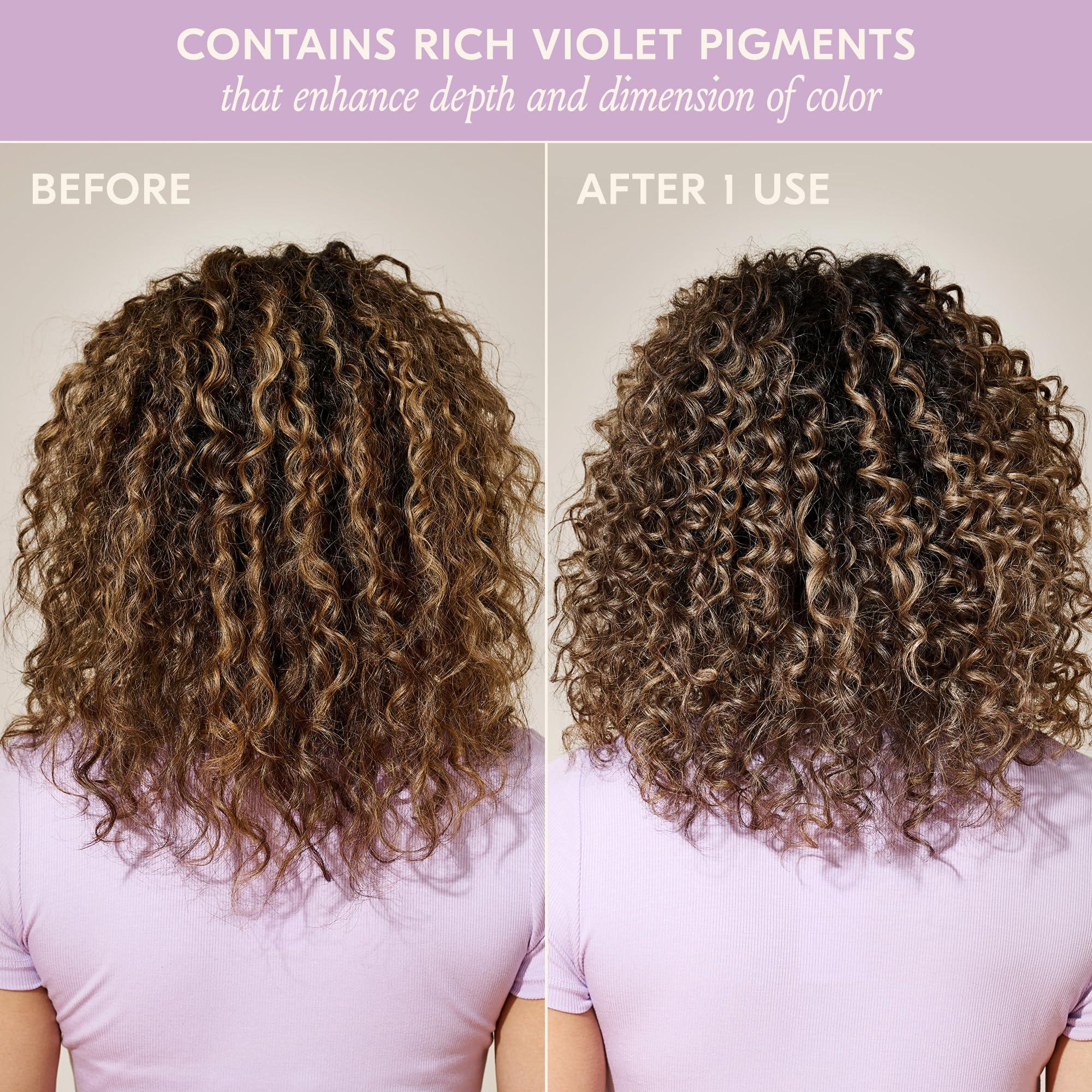DAE Hair Violet Hour Purple Shampoo - Fights Brasiness, Enhances Color, & Repairs Damage (10 oz) - Image 4
