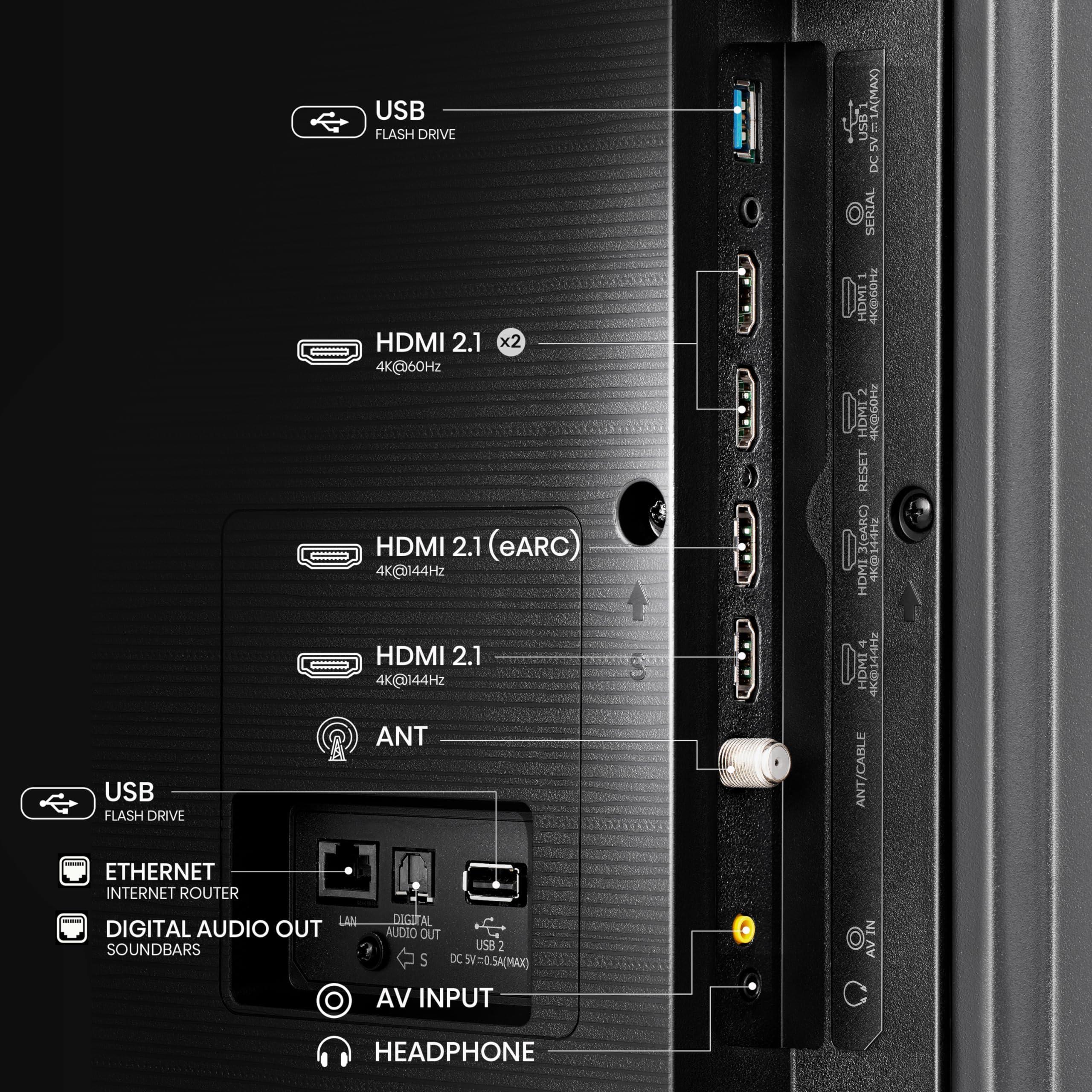 Hisense 65-Inch Class U7 Series Mini-LED ULED 65U7N, QLED, Full Array Local Dimming, Google Smart TV, Alexa Compatibility, 144Hz Game Mode Pro, VRR, 4K UHD, 2024 Model, Dolby Vision IQ, Dolby Atmos - Image 14