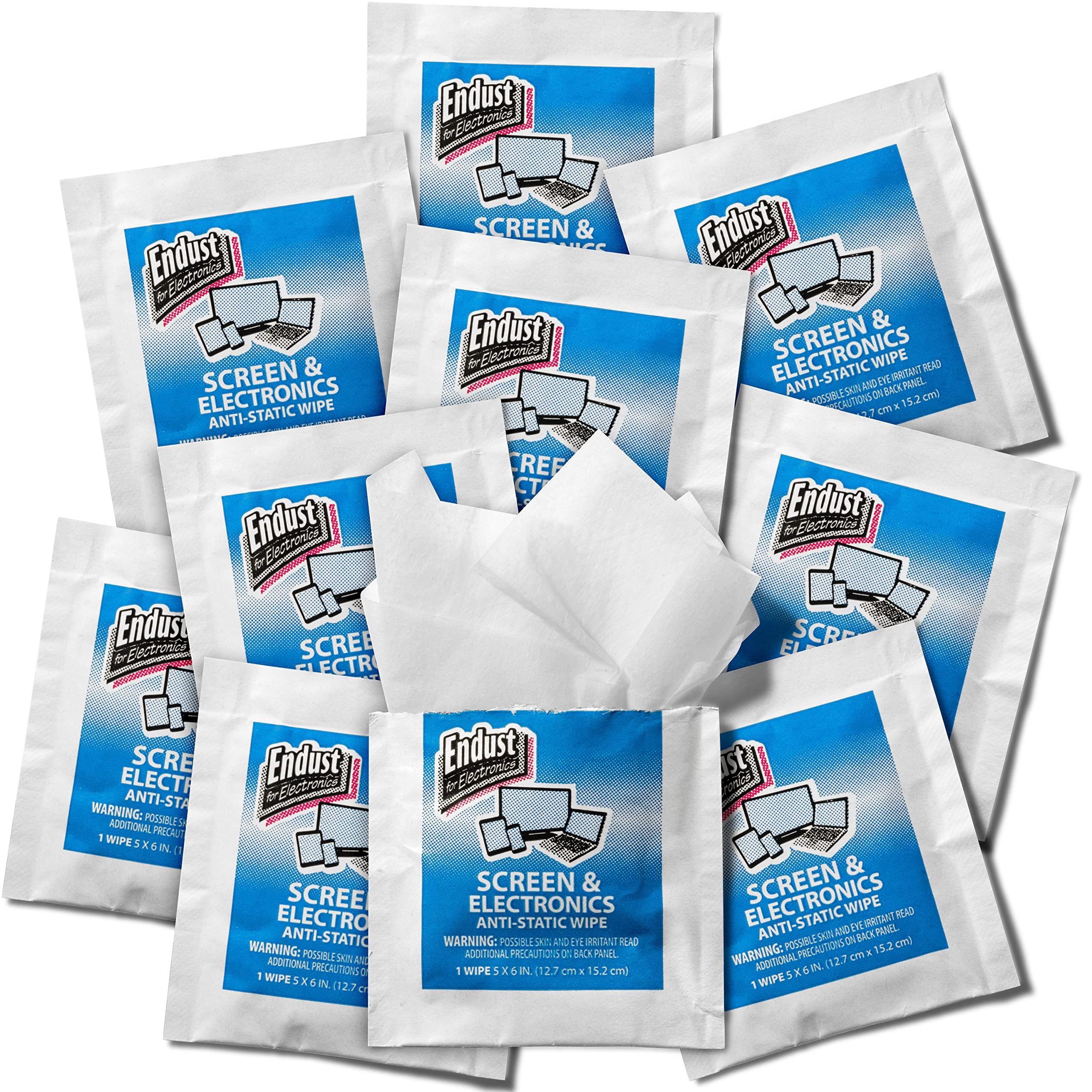 Endust for Electronics; Individually Wrapped, Portable, Anti-Static, Screen & Electronics Cleaning Wipes; 150 Count (14316) - Image 4