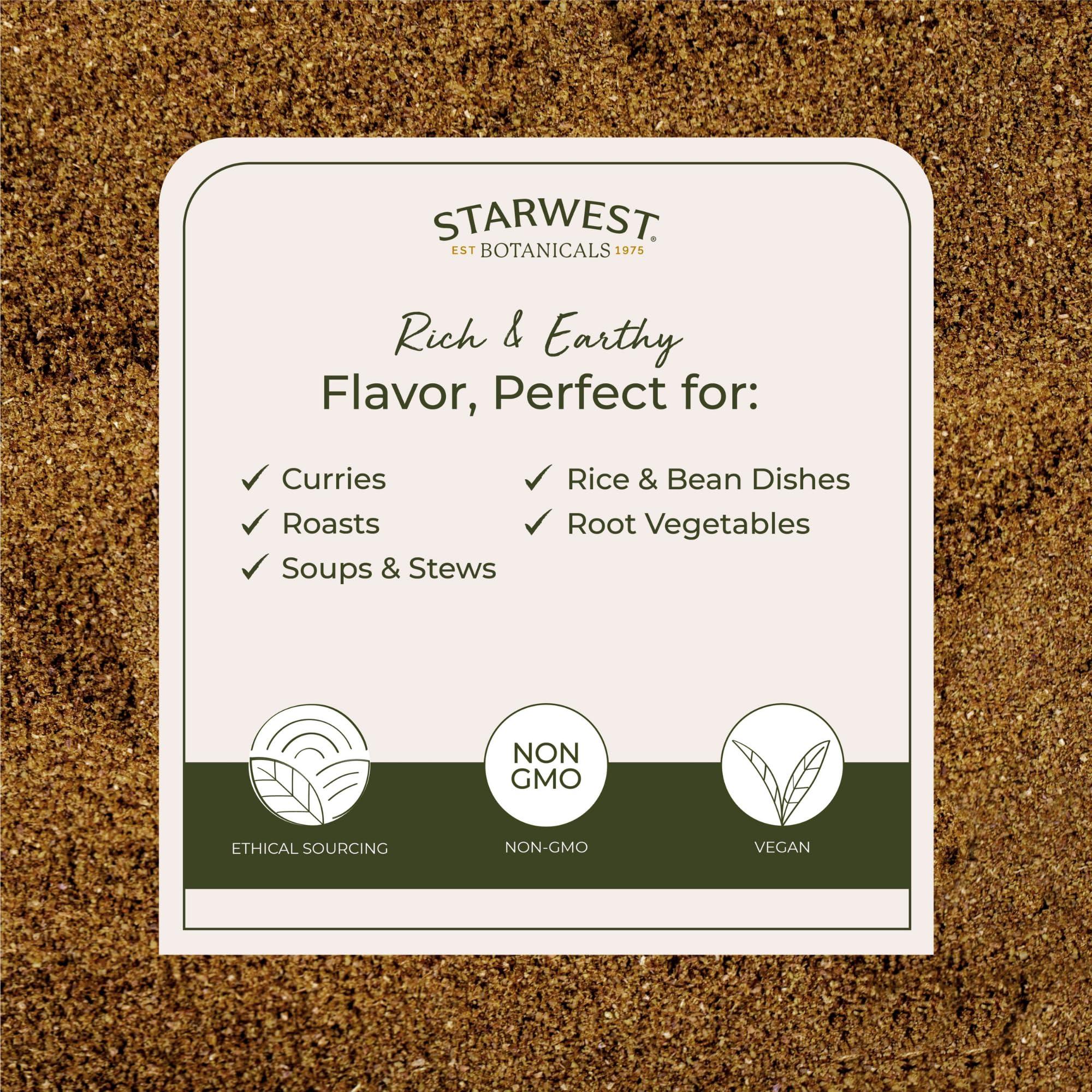 Starwest Botanicals Organic Ground Cumin Seed Powder, 1 Pound Bulk Spice - Image 3