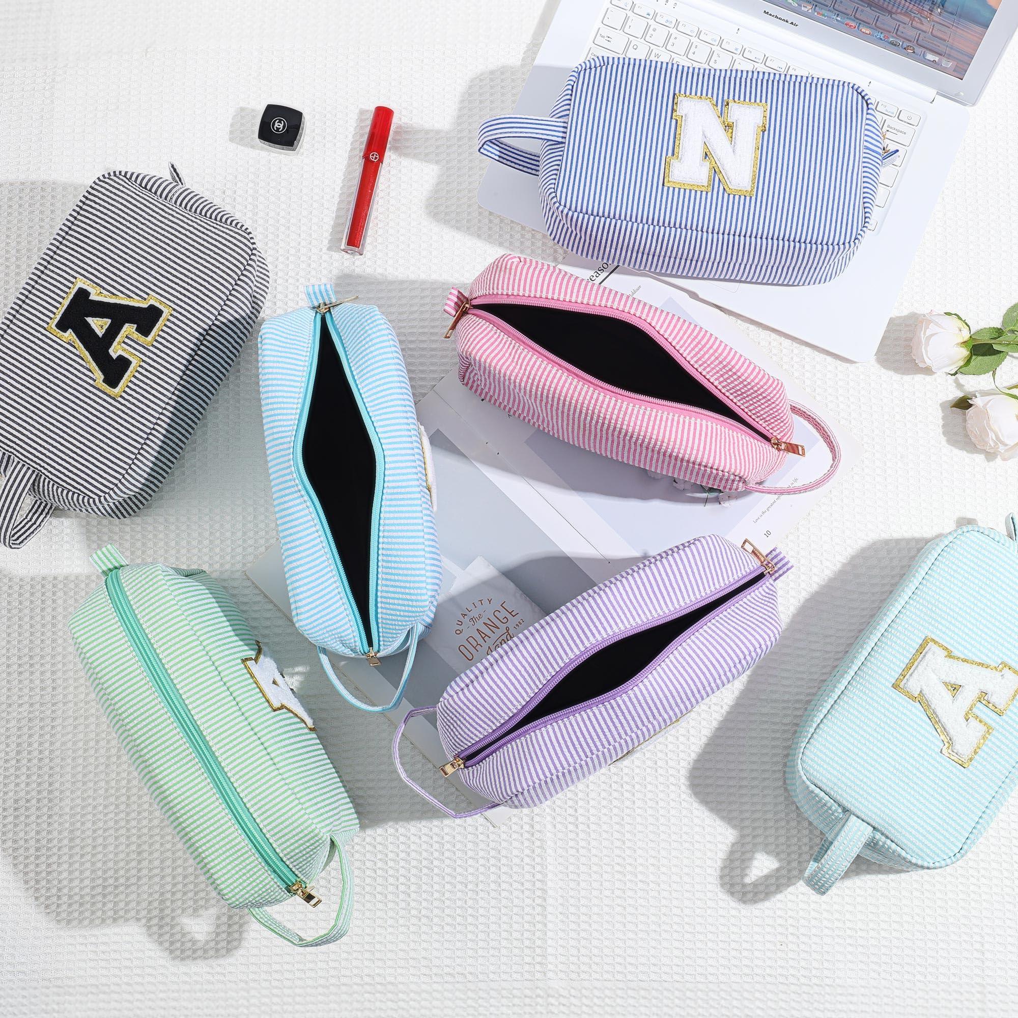YOOLIFE Birthday Gifts for Mom, Gifts for Mom from Daughter, Mama Gifts Idea, Mother In Law Gifts, Monogram Initial Makeup Bag M - Image 8
