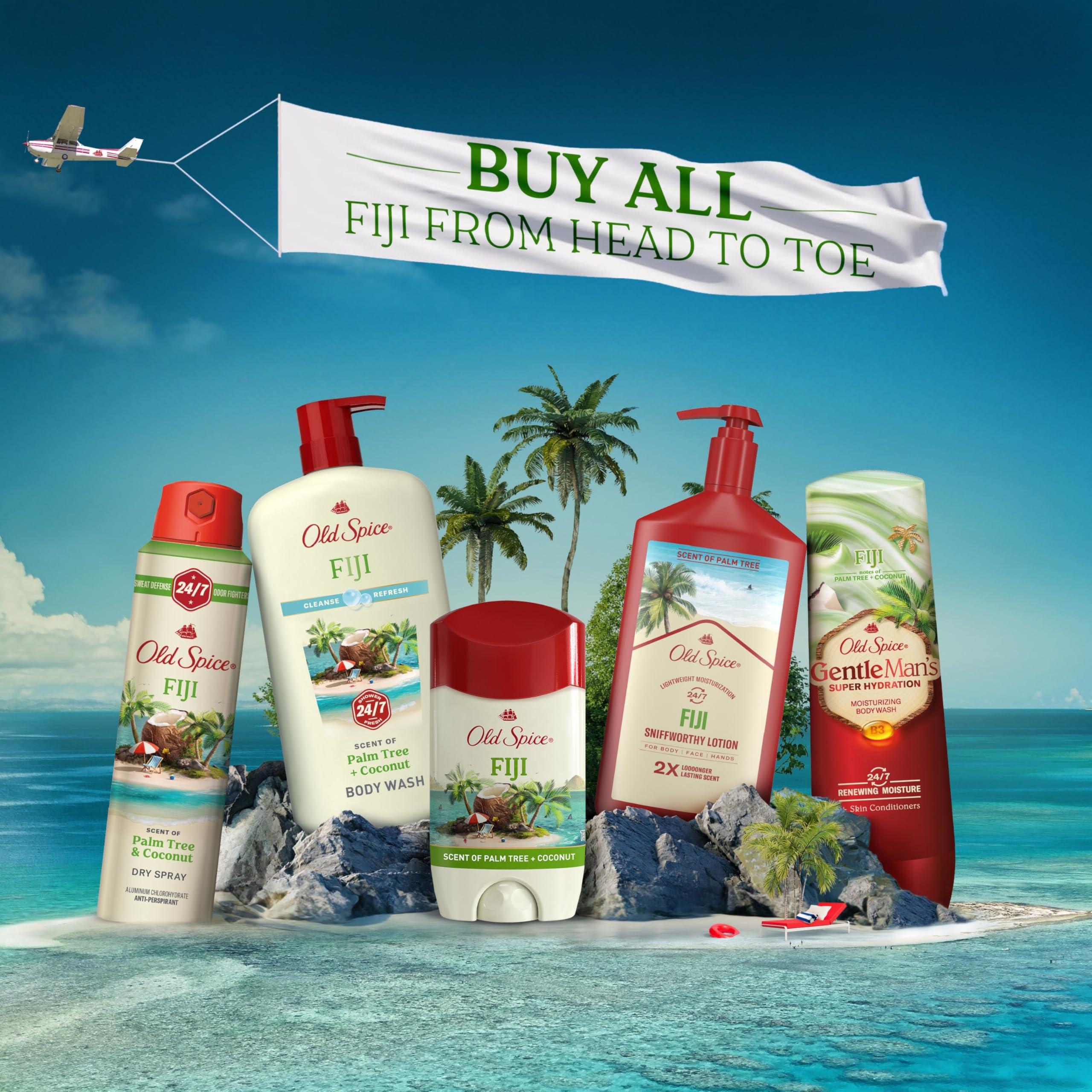 Old Spice Antiperspirant Deodorant for Men, 24/7 Sweat and Odor Protection, Advanced Skin Conditioners, Fiji with Palm Tree Scent, Invisible Solid, 2.6 oz (Pack of 2) - Image 8