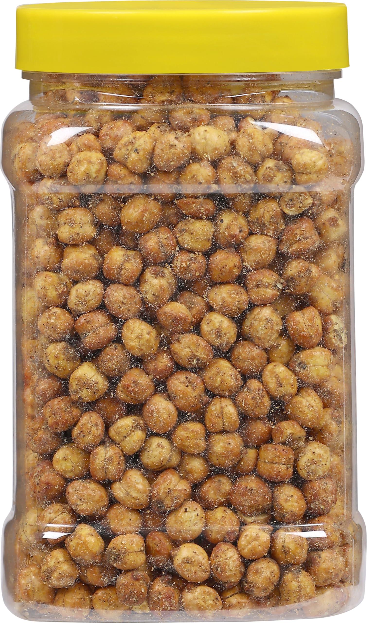 Rani Roasted Chana (Chickpeas) Black Pepper Flavor 14oz (400g) PET Jar ~ All Natural | Vegan | No Preservatives | Gluten Friendly | Kosher | Indian Origin | Great Snack, Ready to Eat | Seasoned with 5 Spices - Image 9