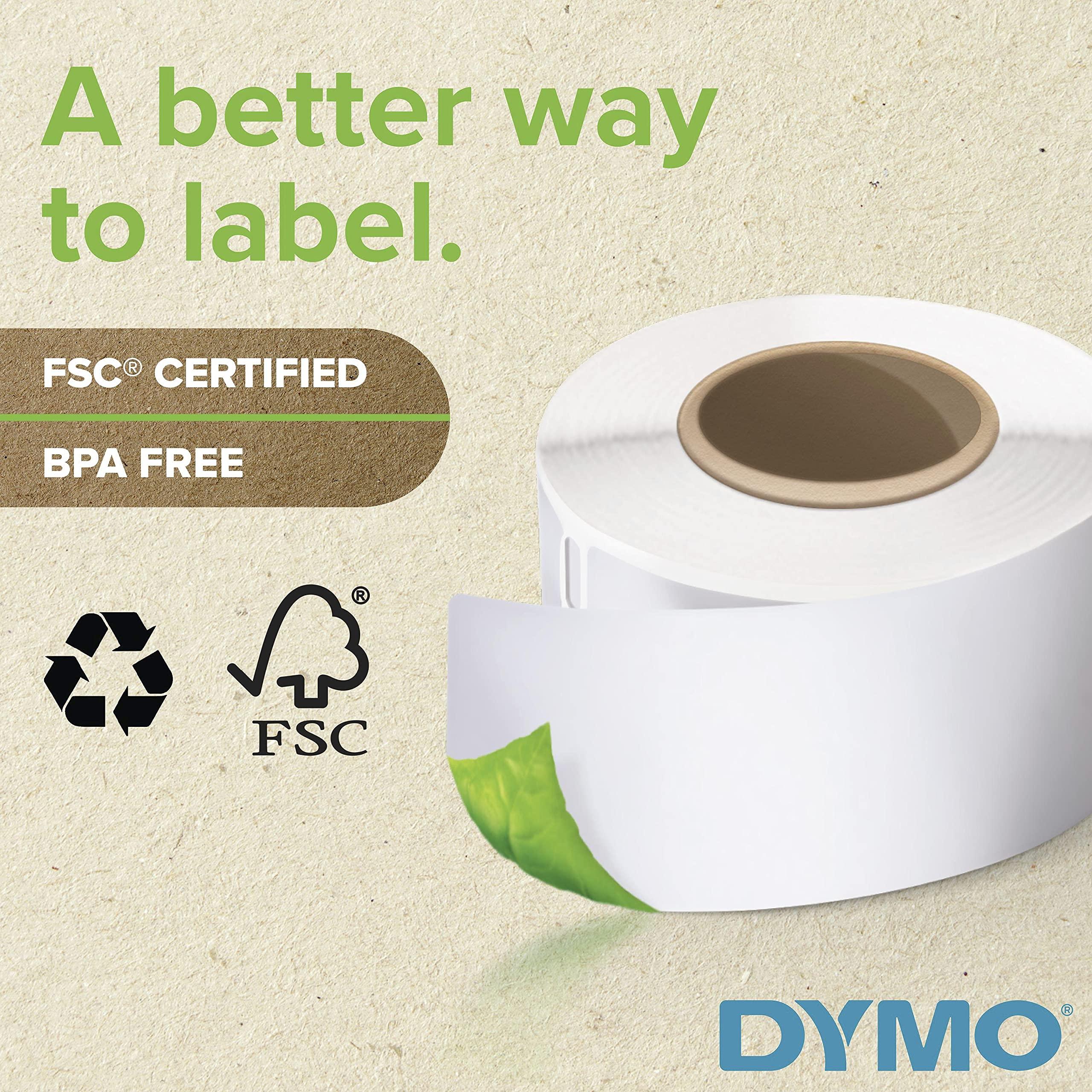 DYMO Authentic LW Large Multi-Purpose Labels, DYMO Labels for LabelWriter Label Printers, 2-1/8" x 2-3/4", 1 Roll of 320 - Image 5